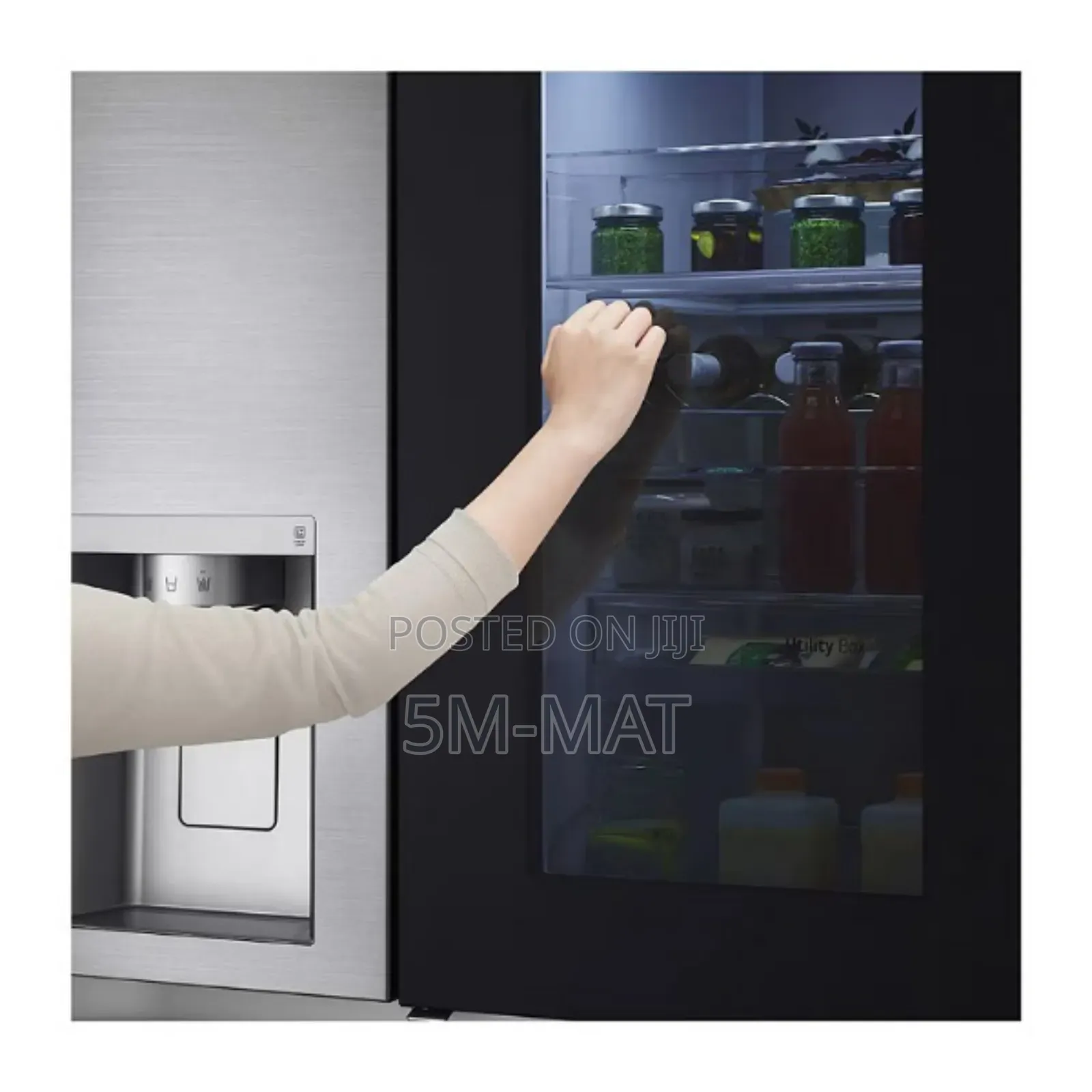 Lg 668liters Side by Side Refrigerator Instaview Door