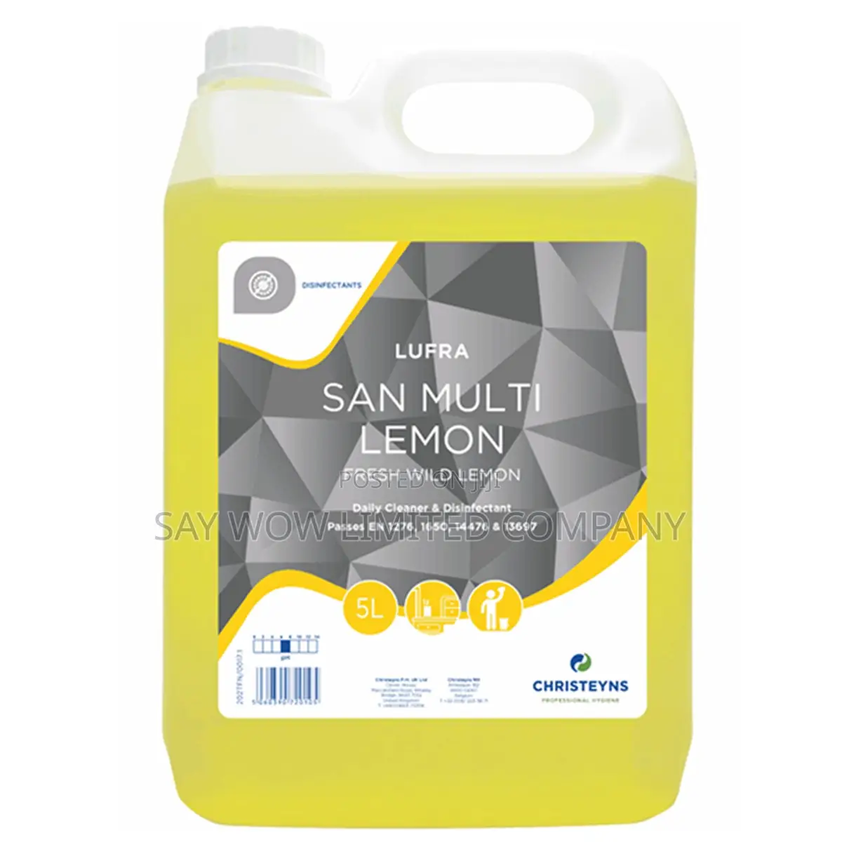 Clover Fresh Wild Lemon Daily Cleaner And Disinfectant.