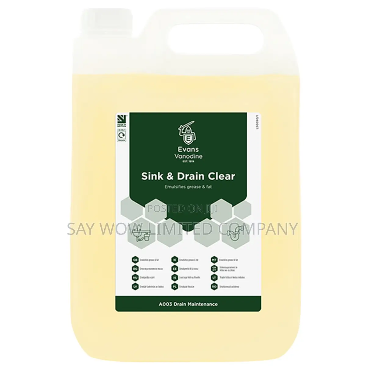 Evans Sink and Drain Maintainer