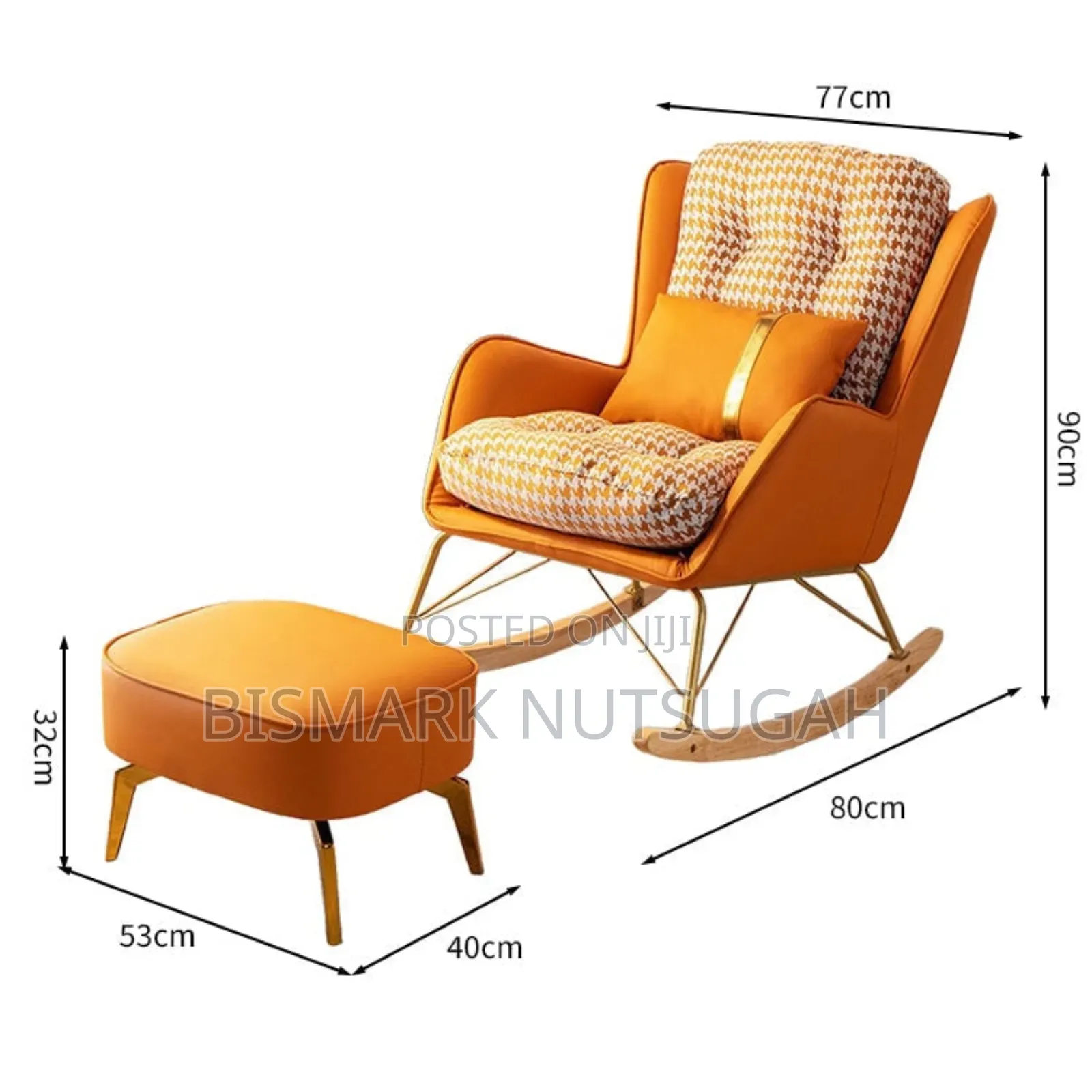 Modern Leisure Rocking Luxury Lounge Chair