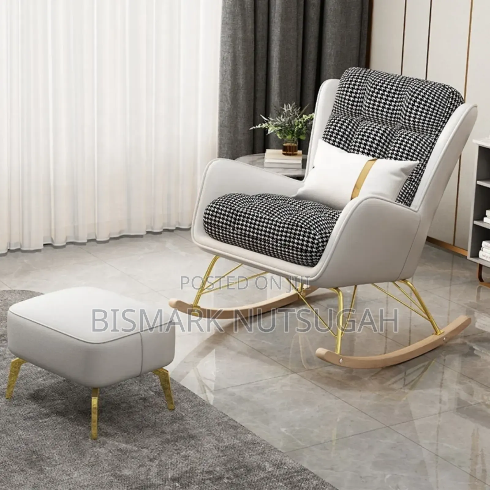 Modern Leisure Rocking Luxury Lounge Chair