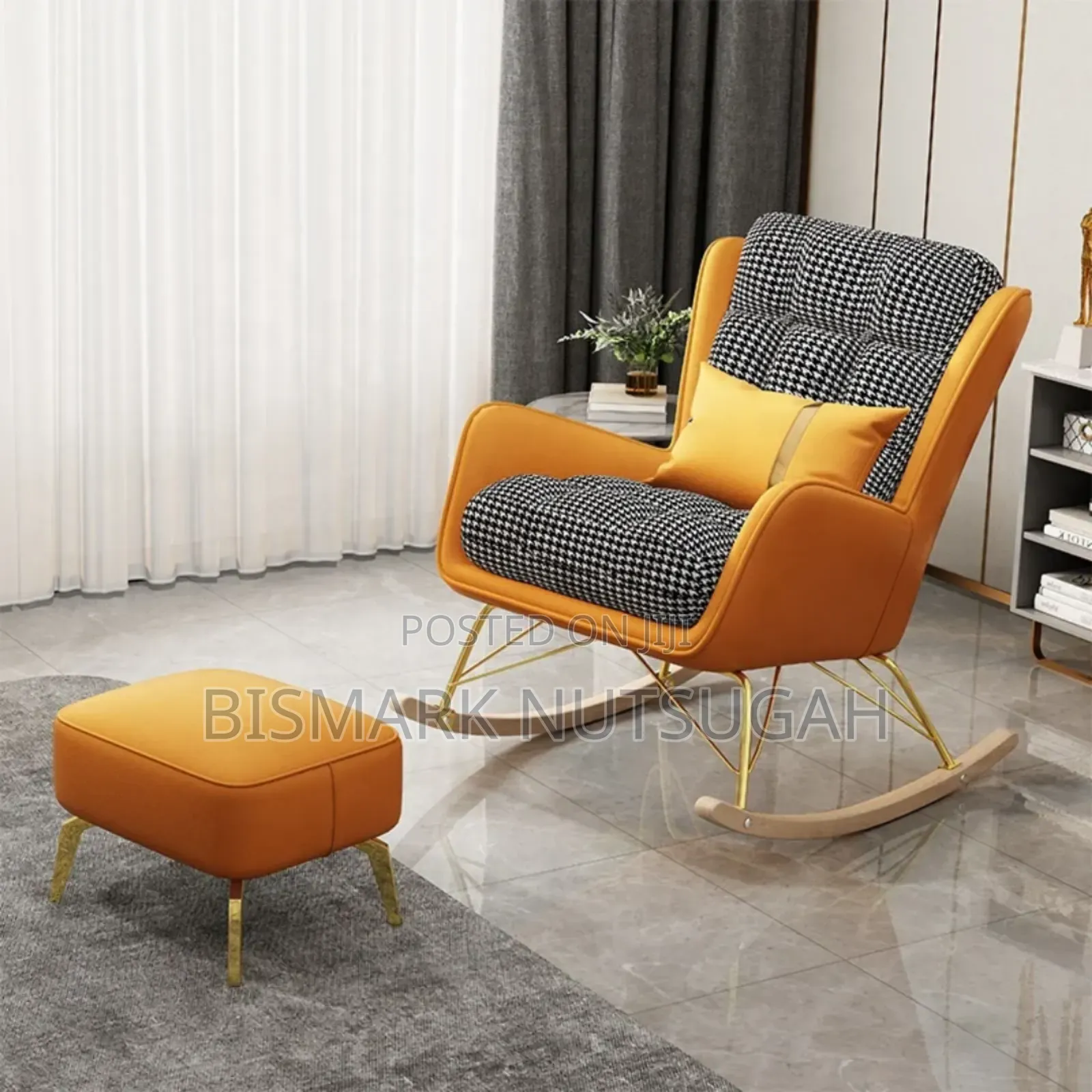 Modern Leisure Rocking Luxury Lounge Chair