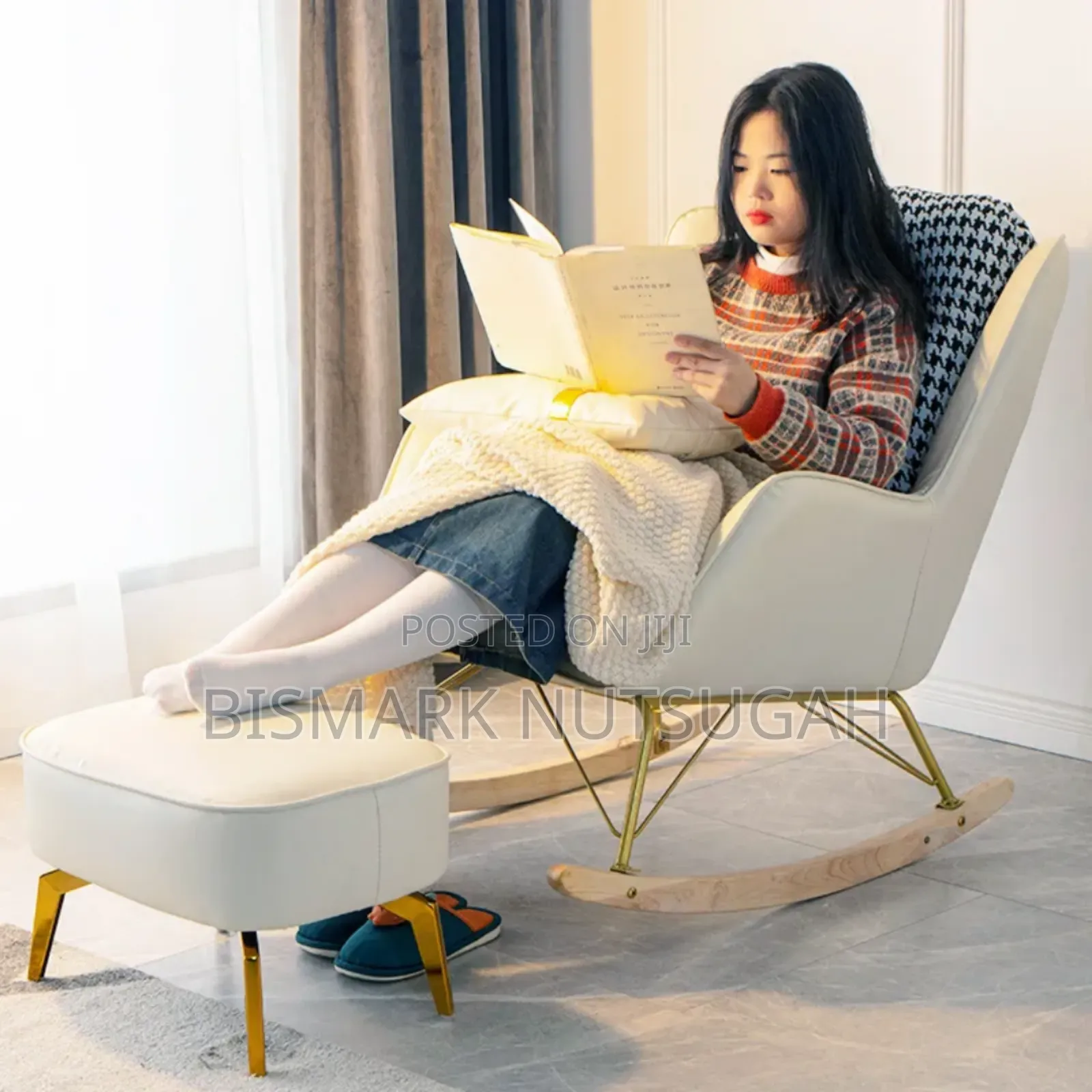Modern Leisure Rocking Luxury Lounge Chair