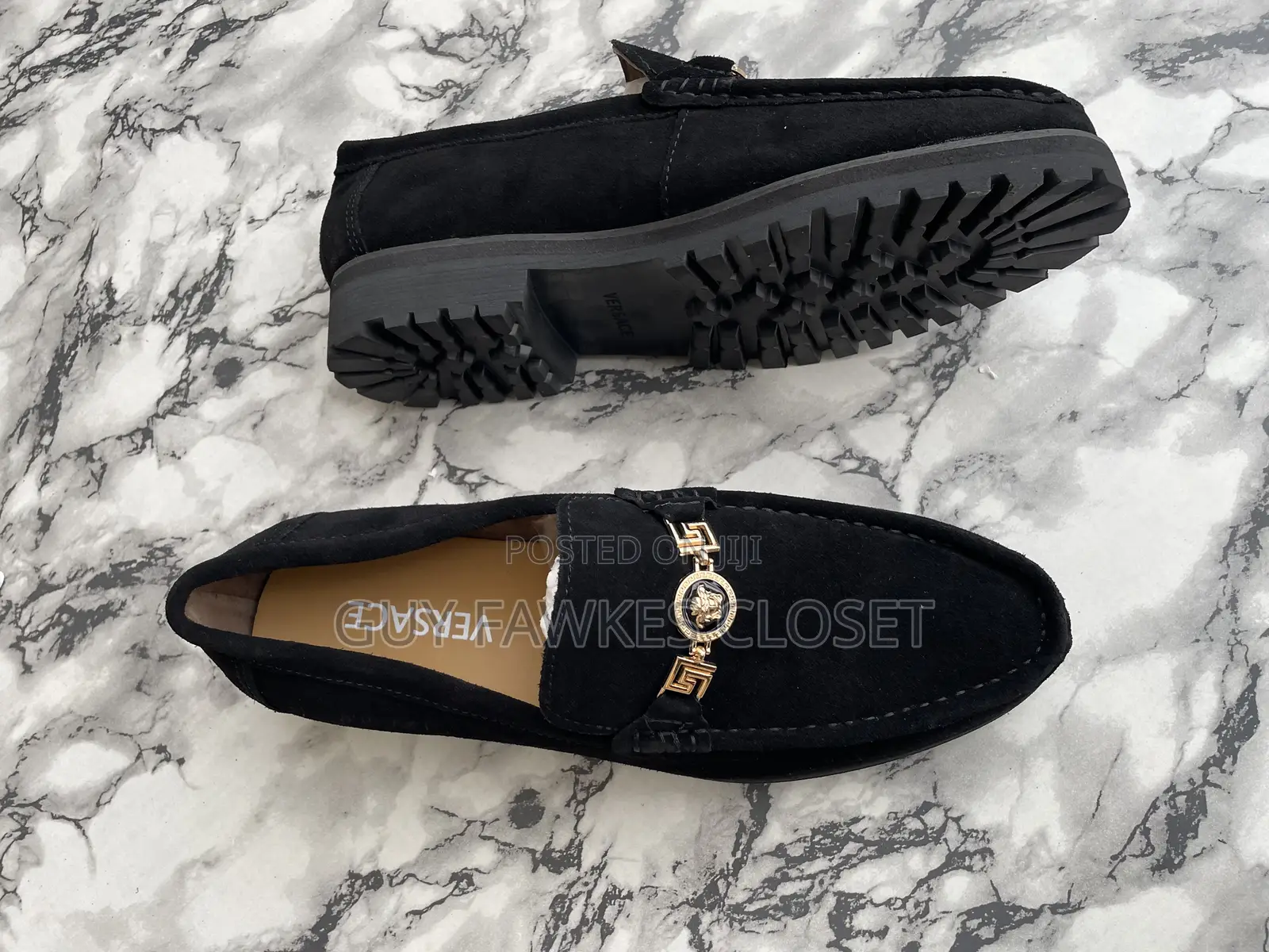 Versace Suede Shoe