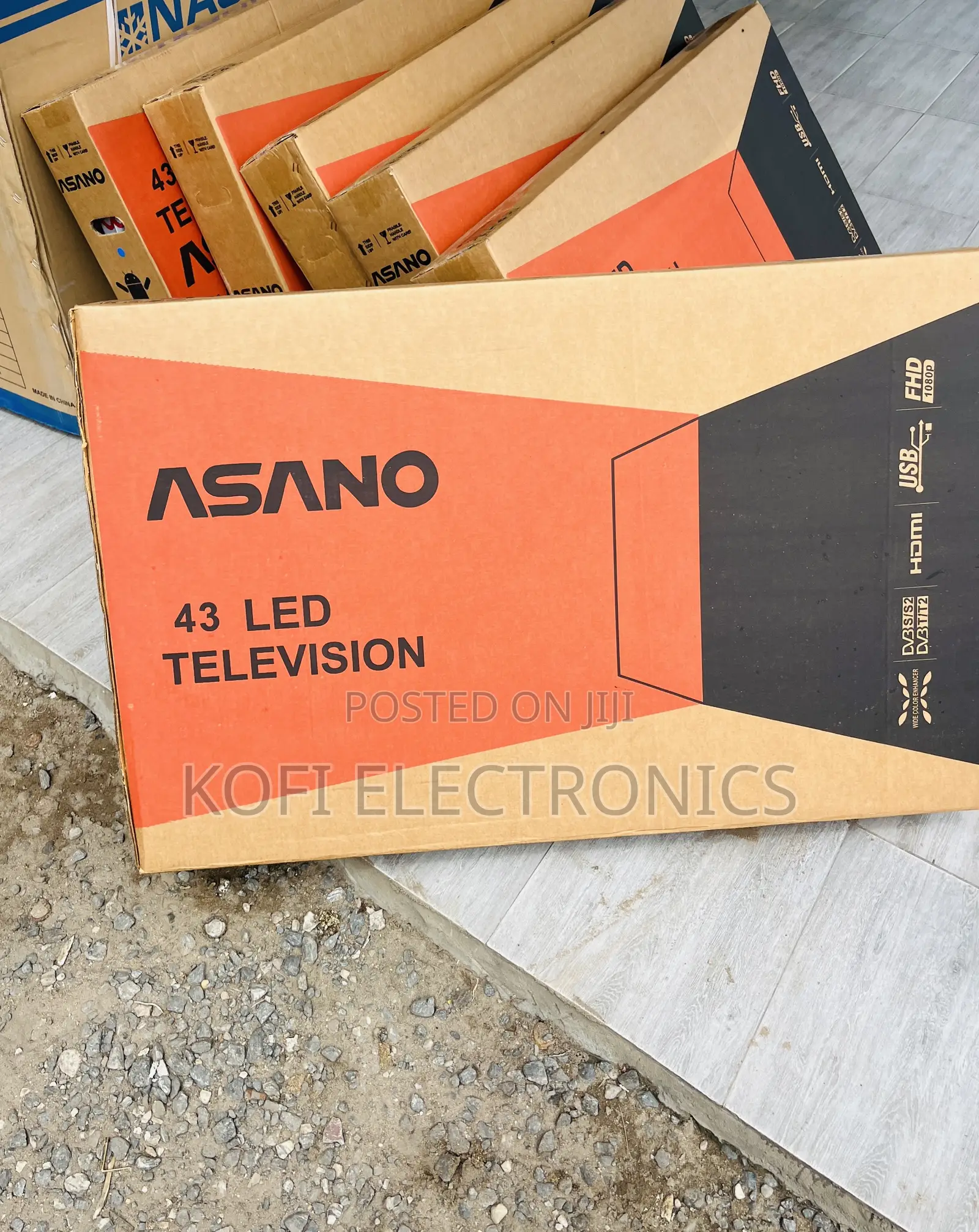 Newly Made Asano 43 Inch Digital Satellite Led Tv