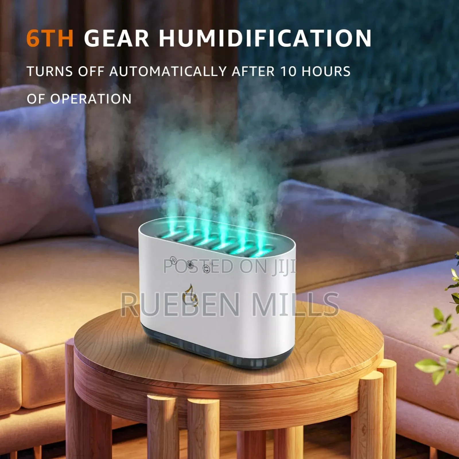 900ml Dynamic Ultrasonic Bedroom and Office Air Diffuser