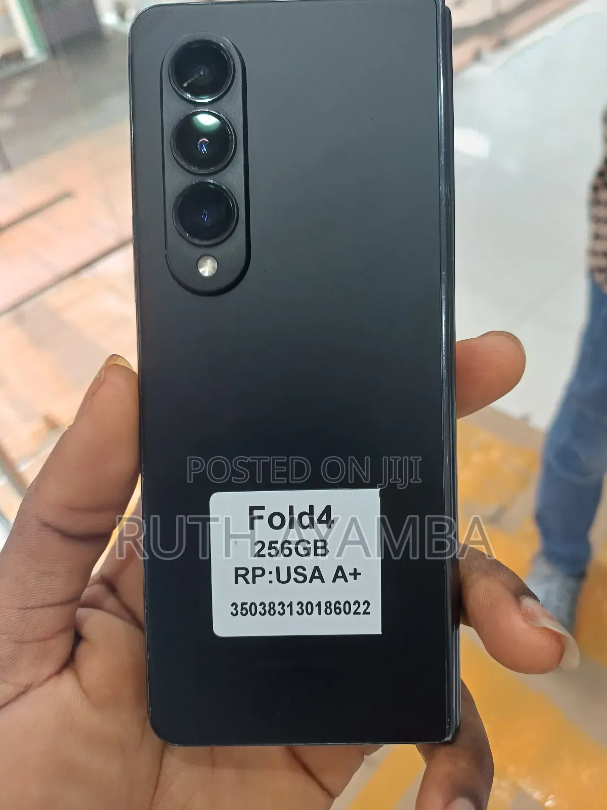 New Samsung Galaxy Z Fold4 256 GB Black