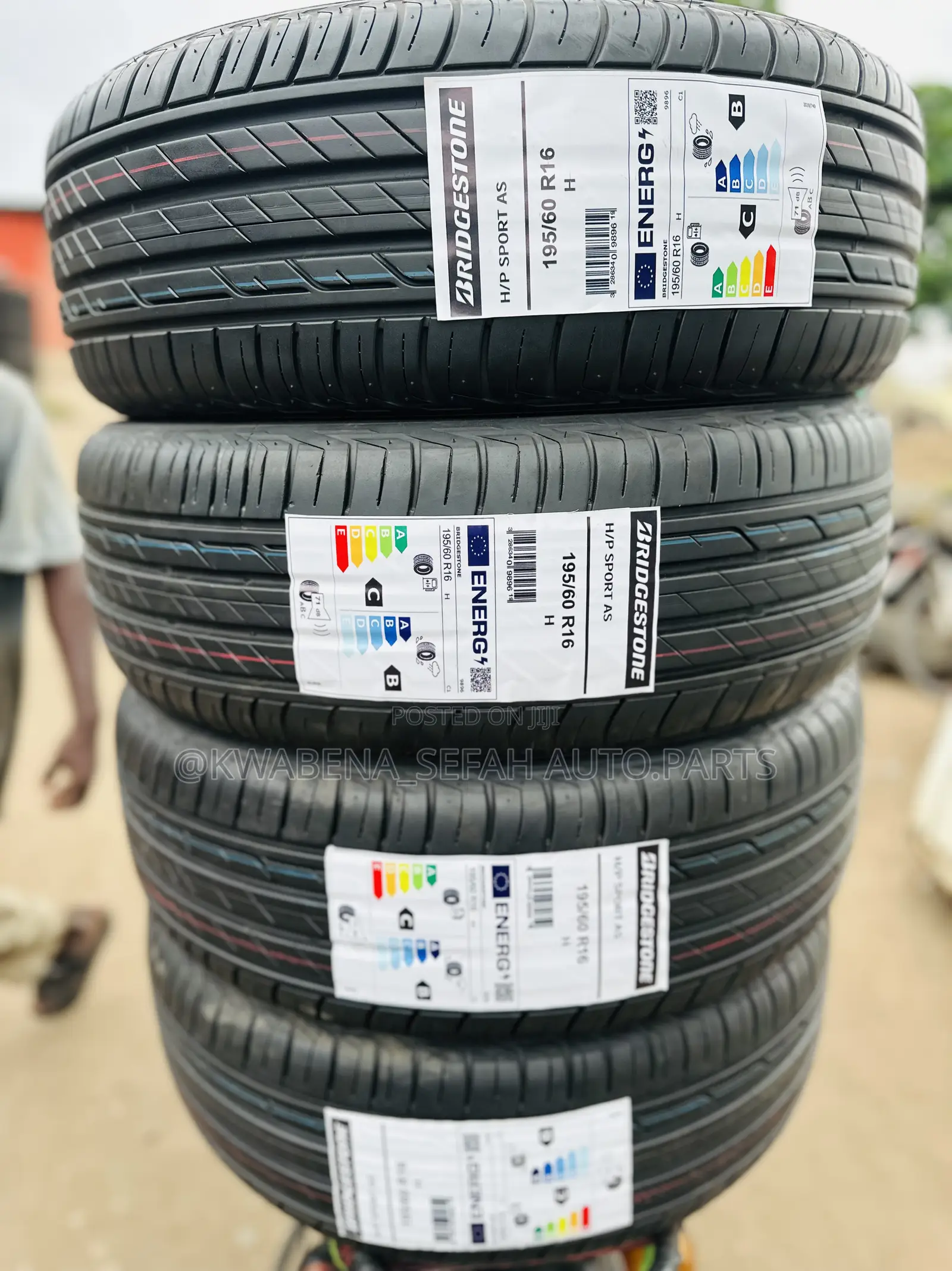 Original Bridgestone 195/65r16 Tyres Available For All Cars