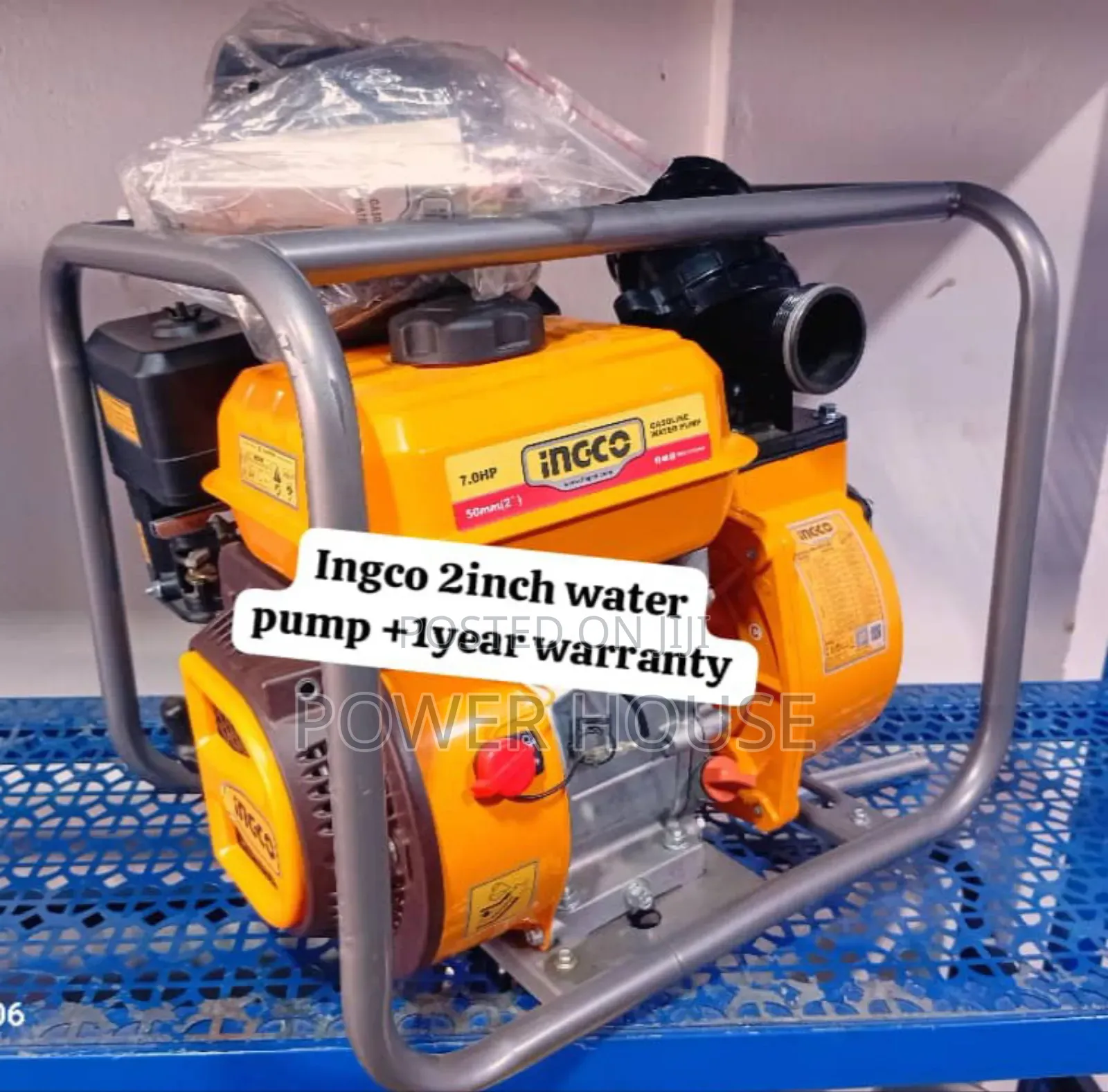 Hydro Power Plus Ingco 2inch Water Pump Cool