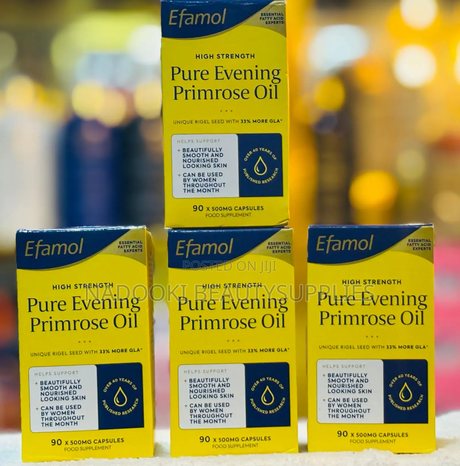 High Strength Pure Evening Primrose Oil Capsules