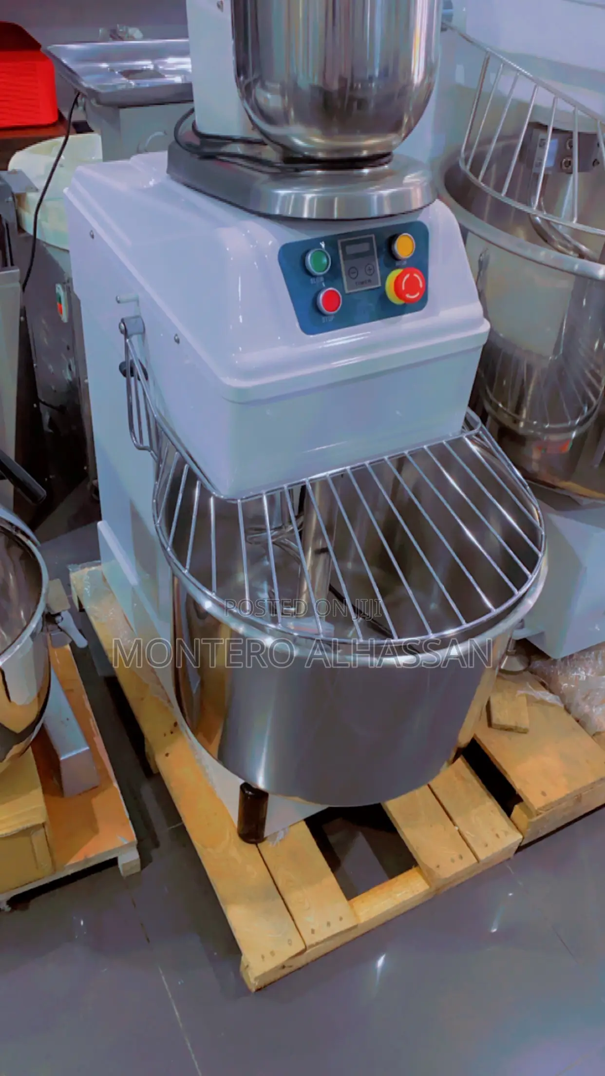 Bread Mixer / Spiral Dough Mixer 64liters /25kg