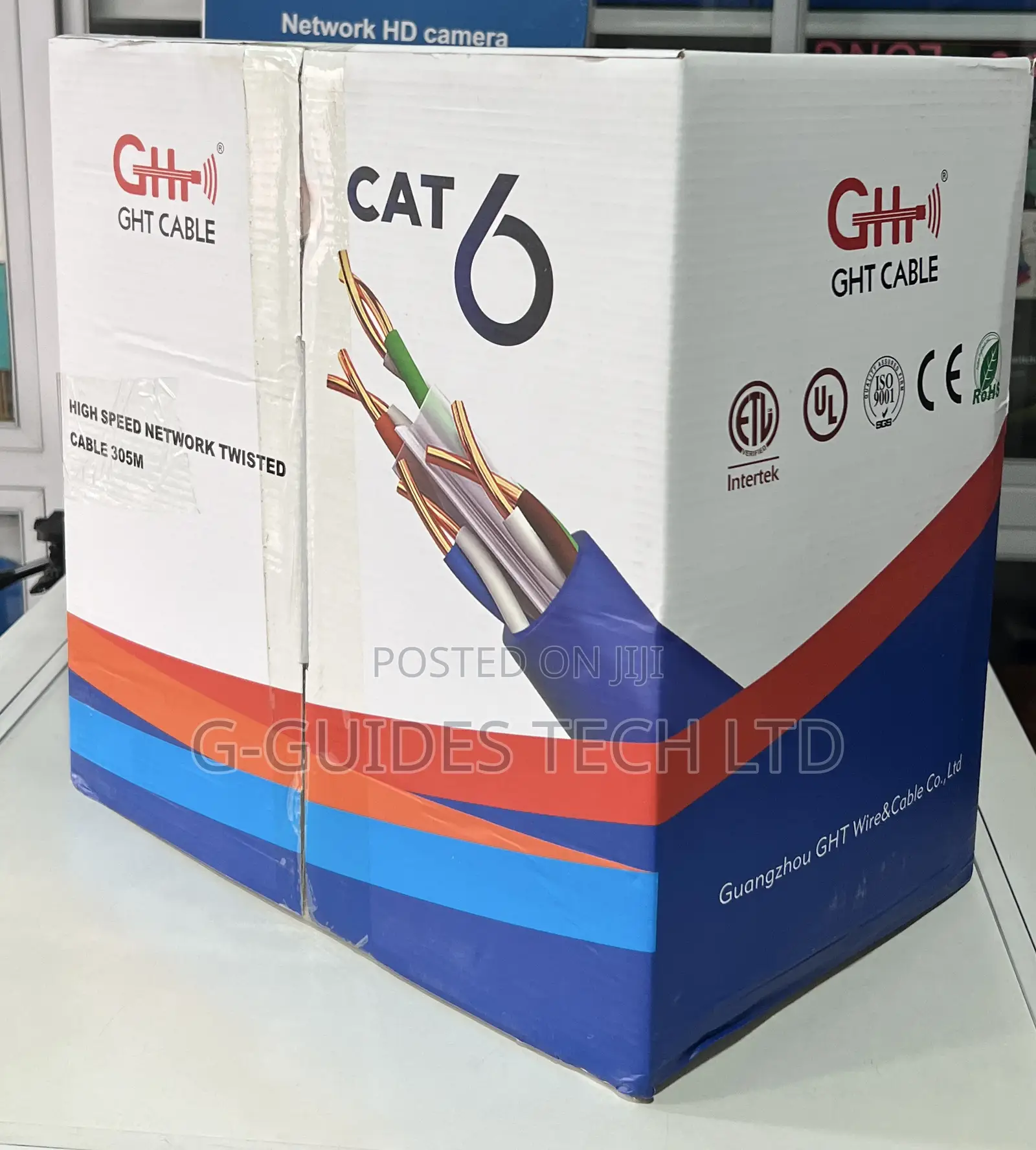 GHT Cat6 Utp Indoor Cable 305m