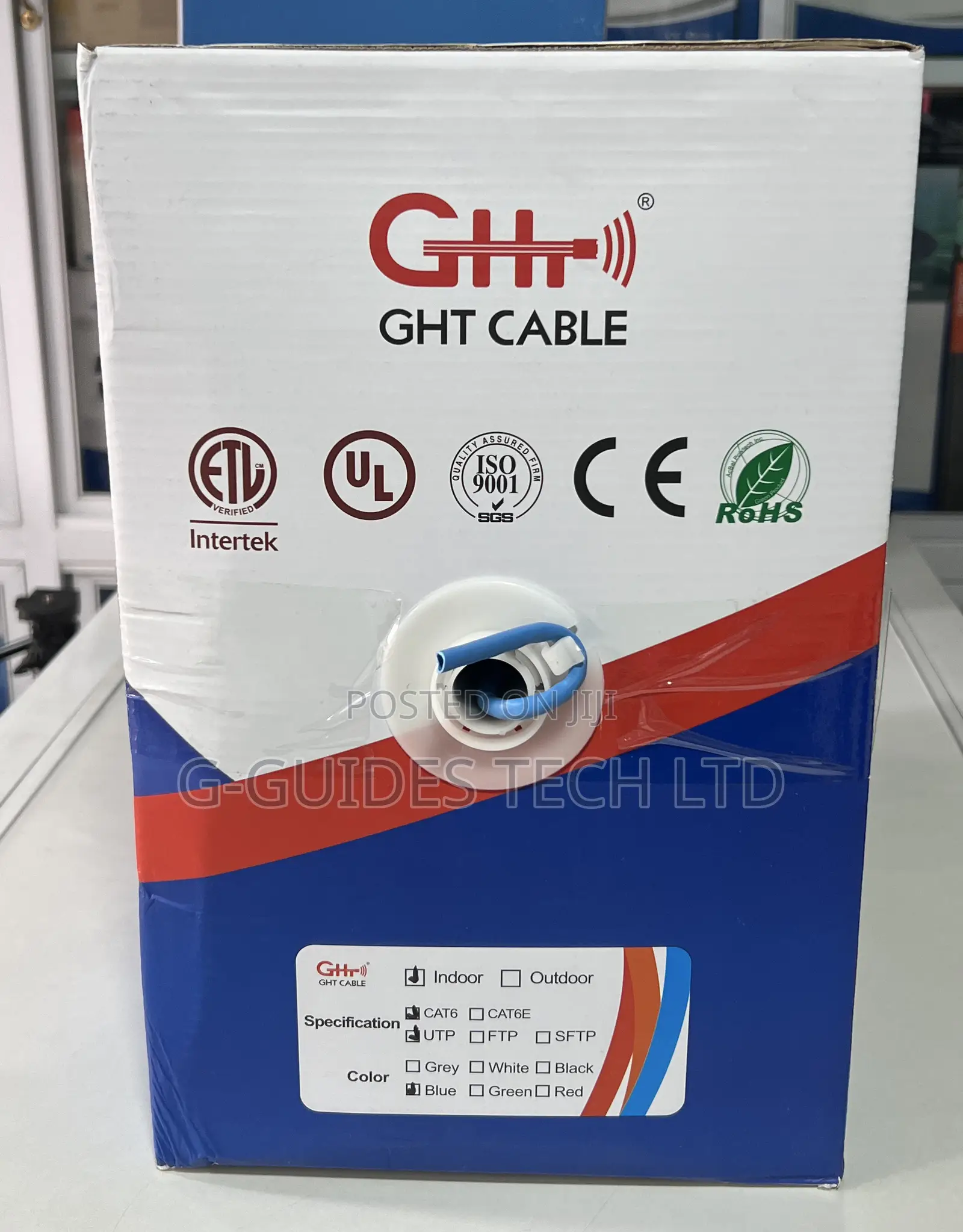 GHT Cat6 Utp Indoor Cable 305m
