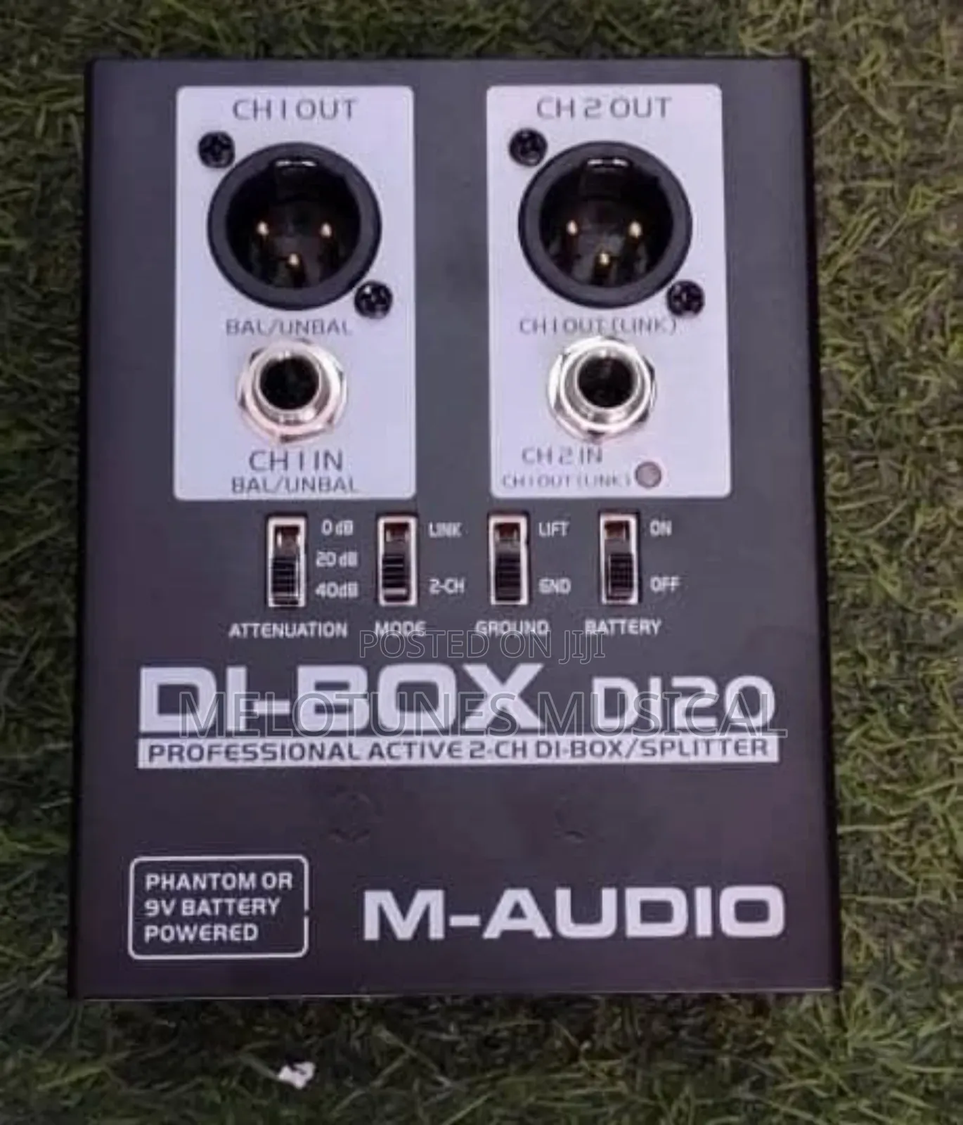 M-Audio Ultra-Di Di20 Active 2-Channel Di-Box/Splitter.