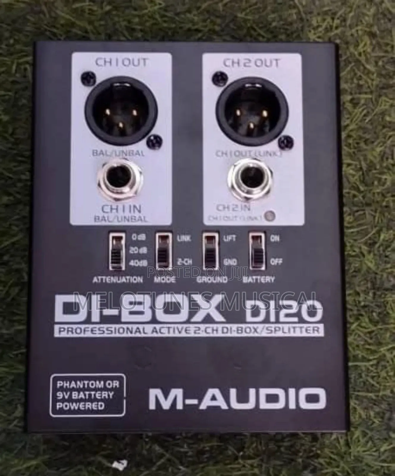 M-Audio Ultra-Di Di20 Active 2-Channel Di-Box/Splitter.