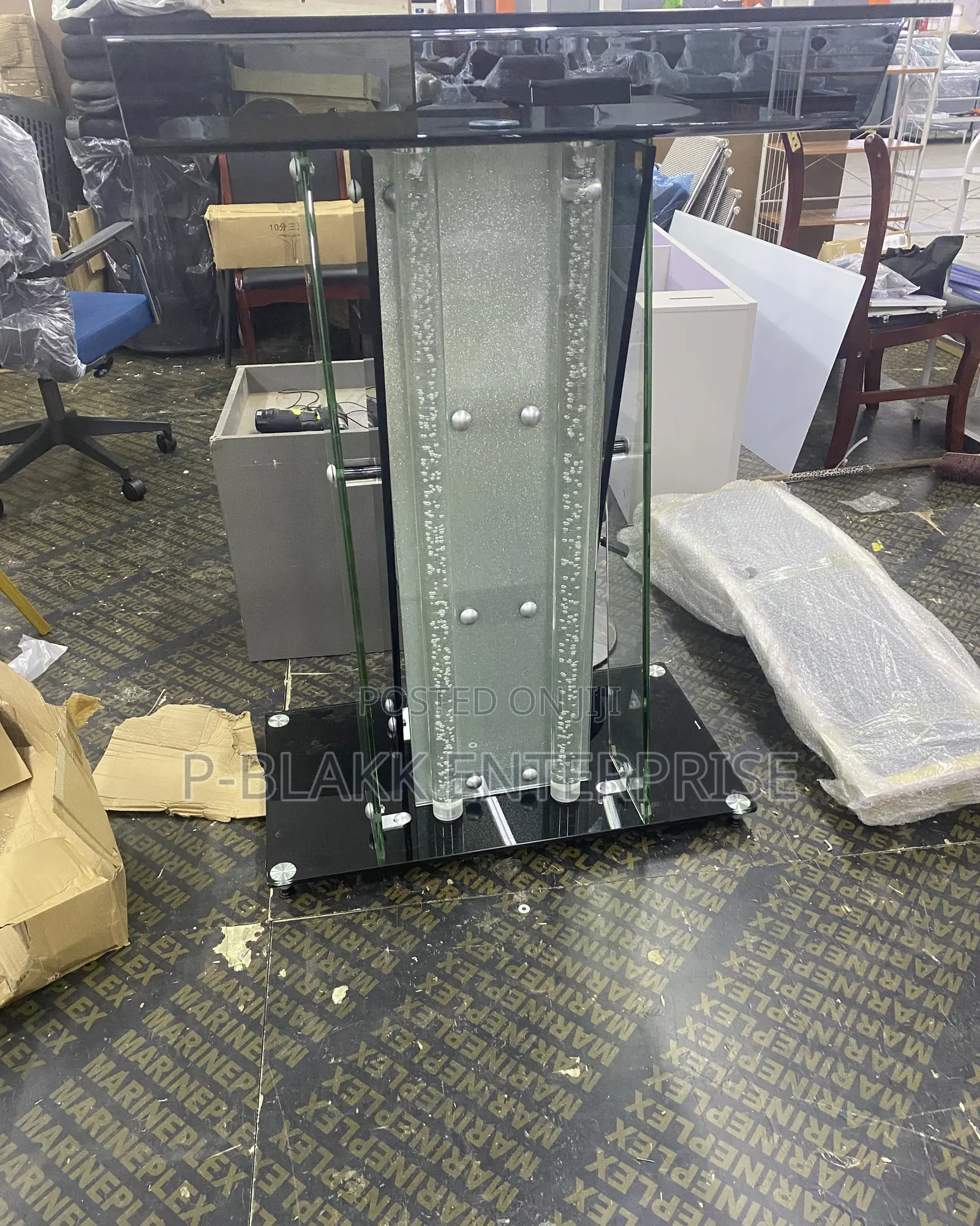 Glass Pulpit With Light
