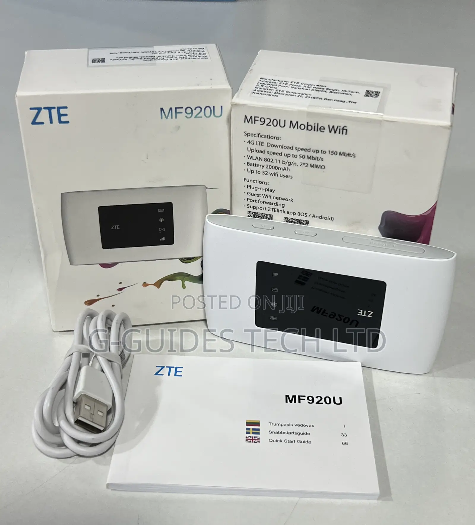 Zte 4g Mifi Mf920u