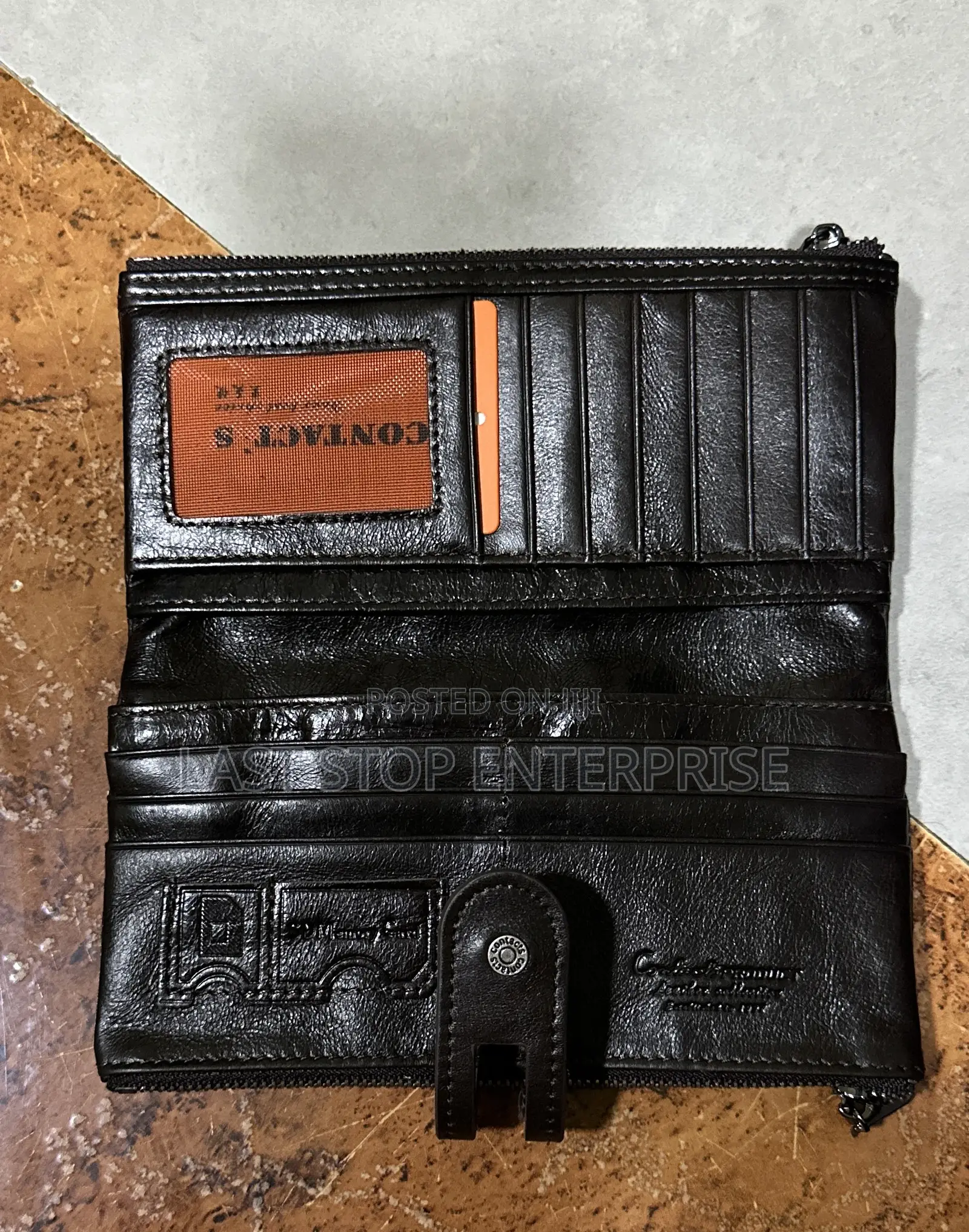 Genuine Coffee Brown Leather Wallet
