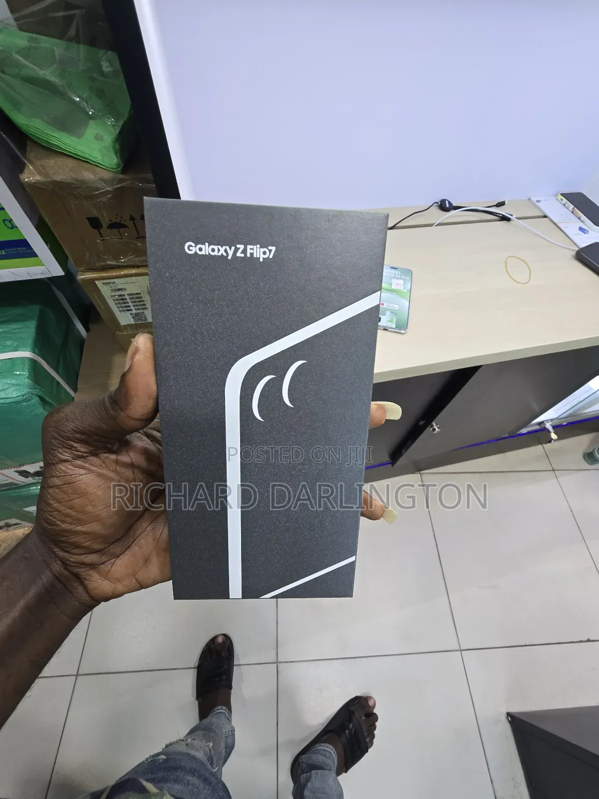 New Samsung Galaxy Z Flip7 512 GB Blue