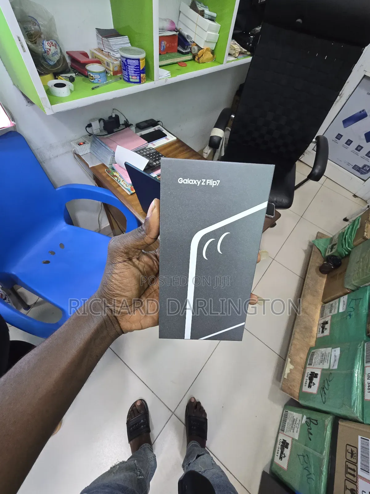 New Samsung Galaxy Z Flip7 512 GB Blue