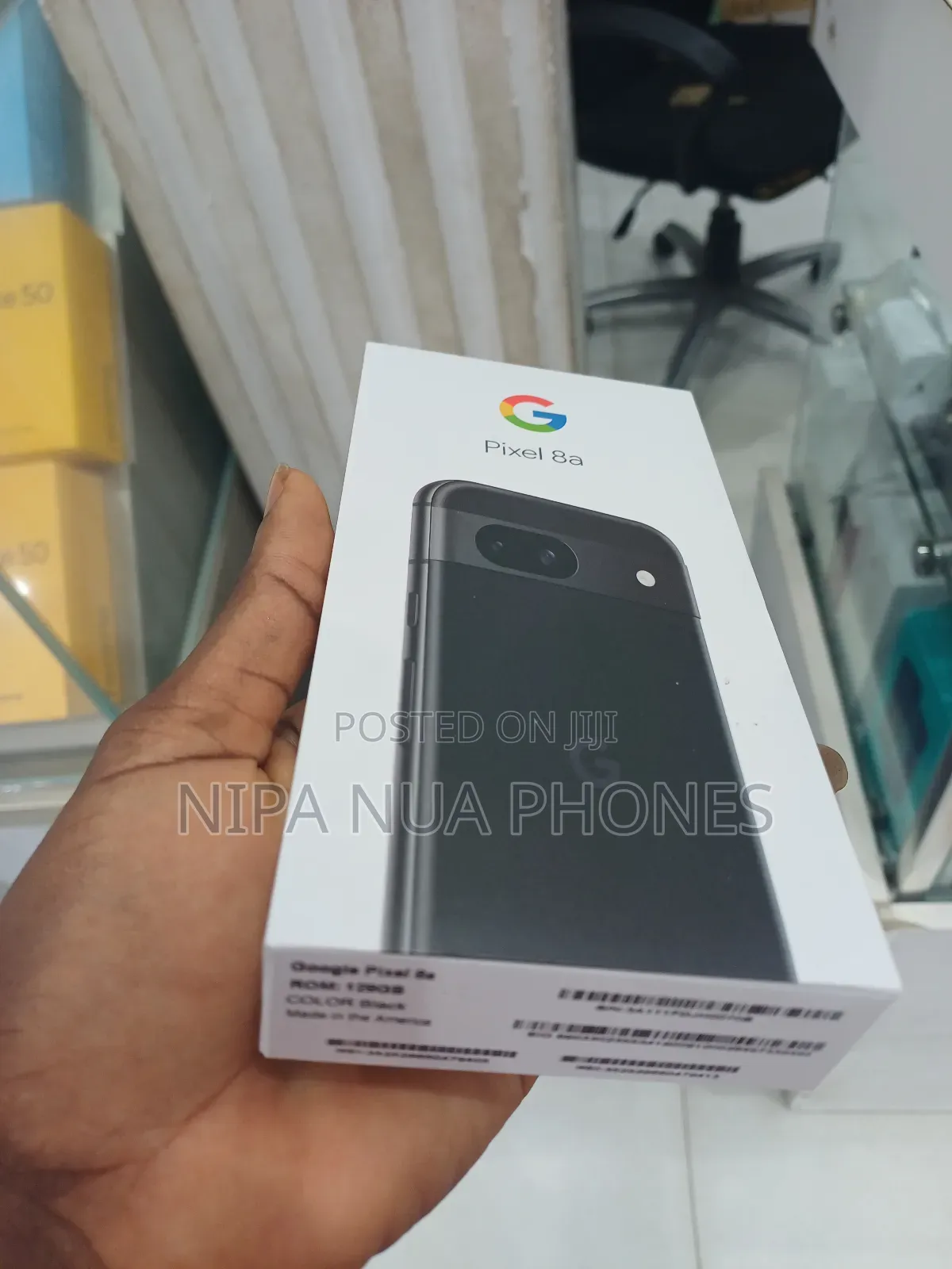 New Google Pixel 8a 128 GB Black