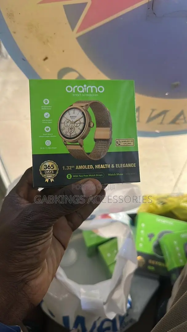 Oraimo Watch Muse 1.32'' Amoled, Health Elegance