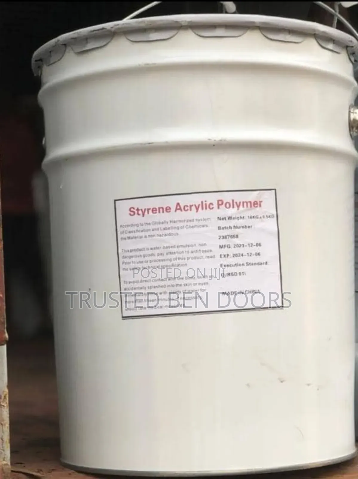 Original Vanish Polish 16kg for Concrete Works/Construction