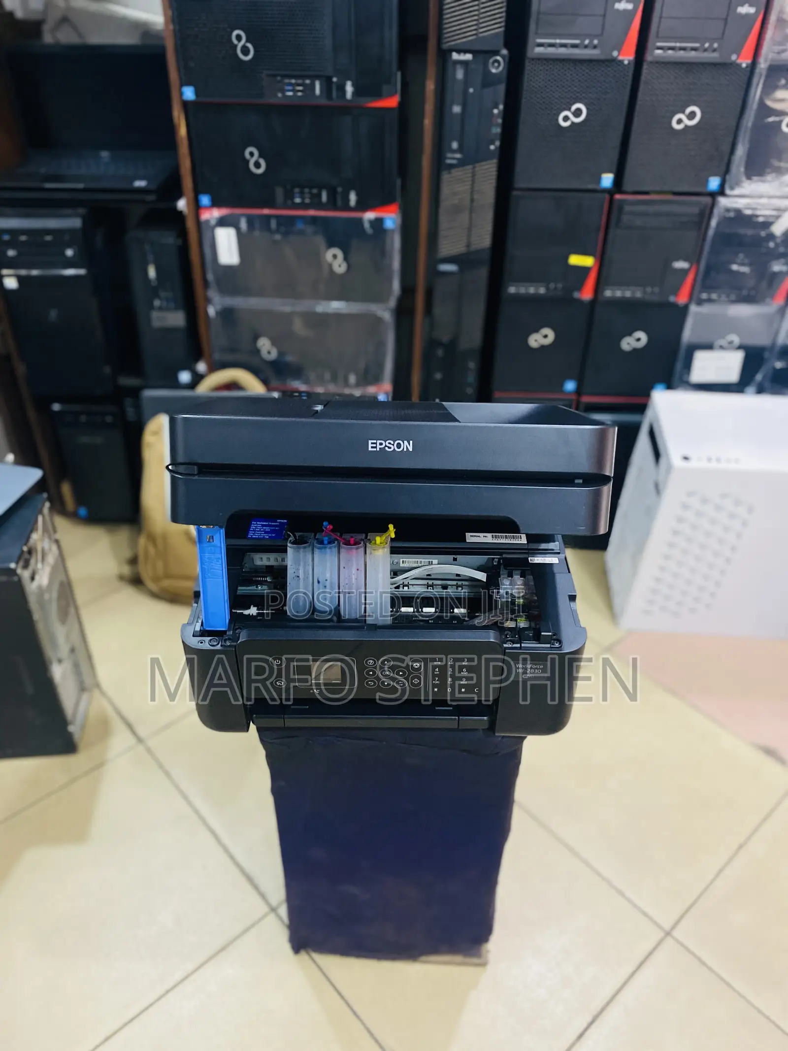 Epson Workforce 2830 With Chip Less Tank