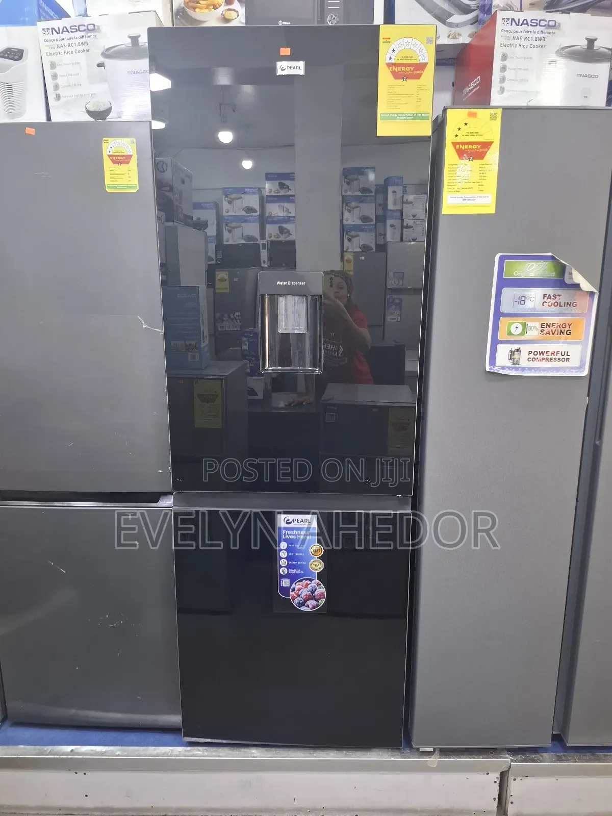Low Energy Consumption of Pearl Bottom Freezer 309 LTRS
