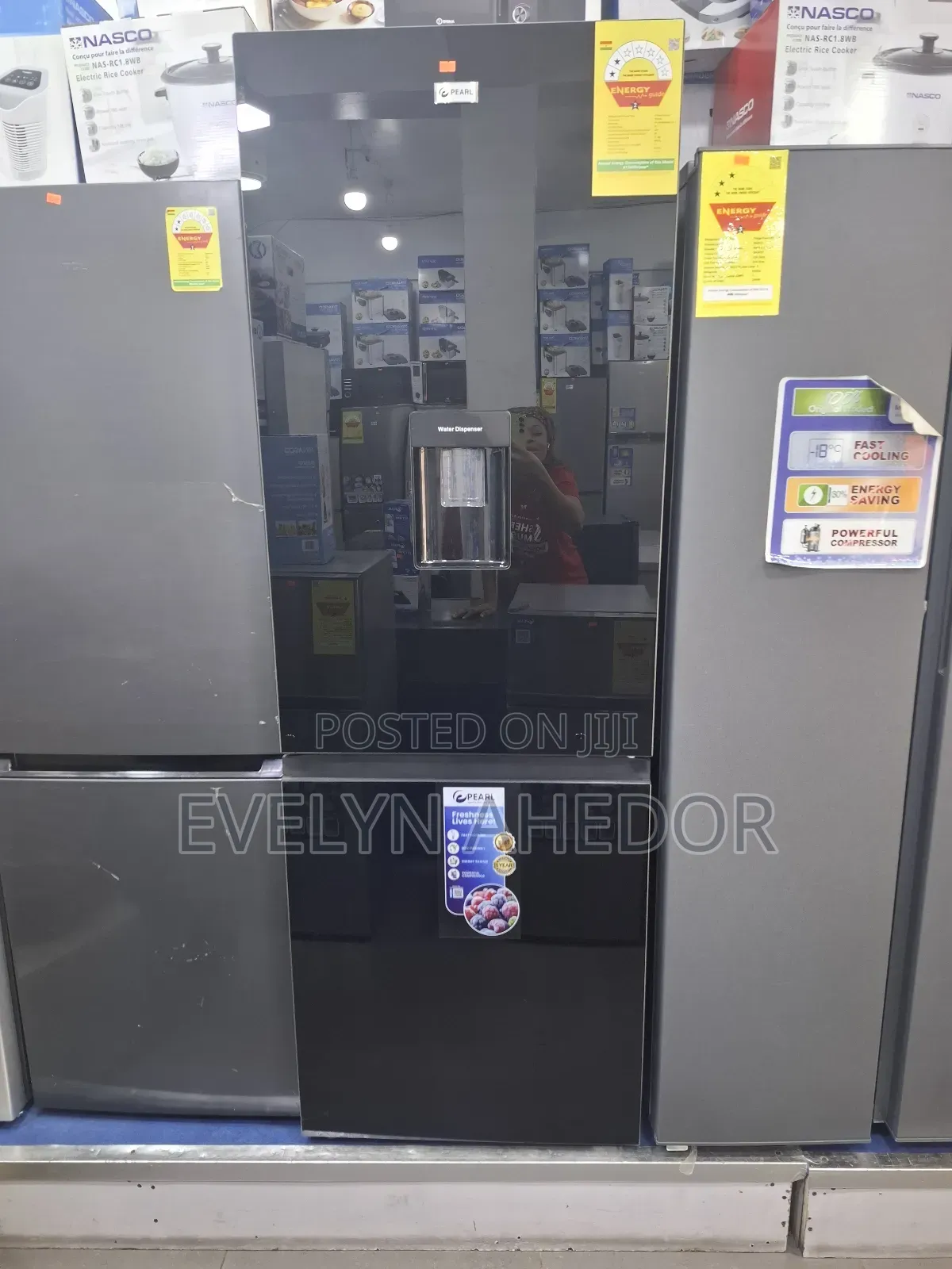 Low Energy Consumption of Pearl Bottom Freezer 309 LTRS