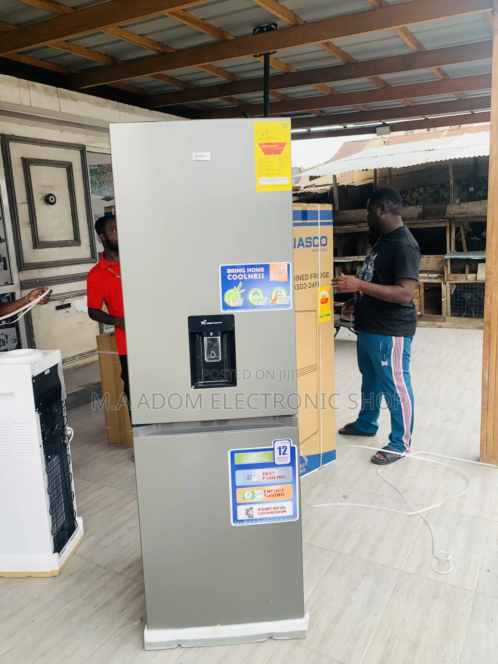 Nasco 296 Litres Fridge With Water Dispenser