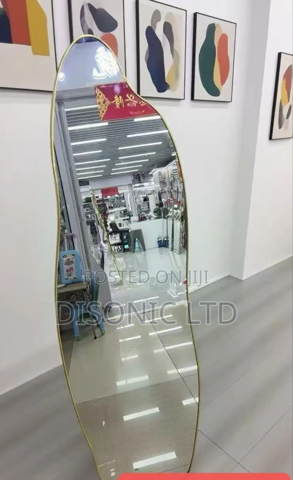 Salon Barber Standing Mirror