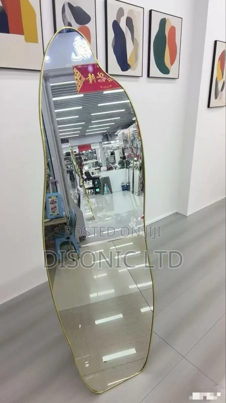 Salon Barber Standing Mirror