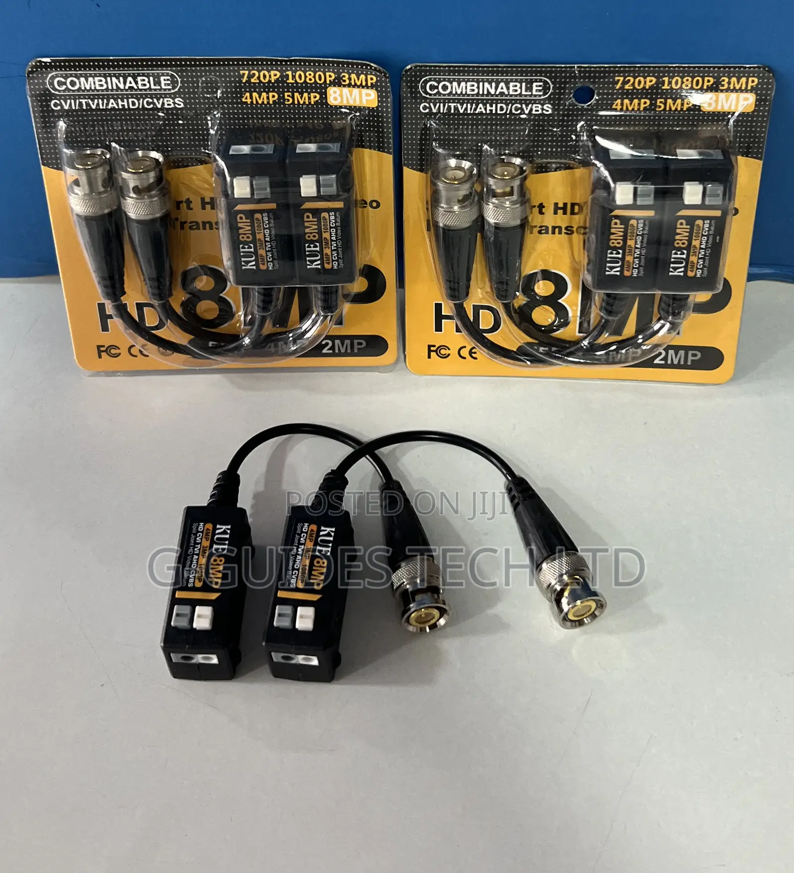 Hd Video Balun 8mp for CCTV Camera