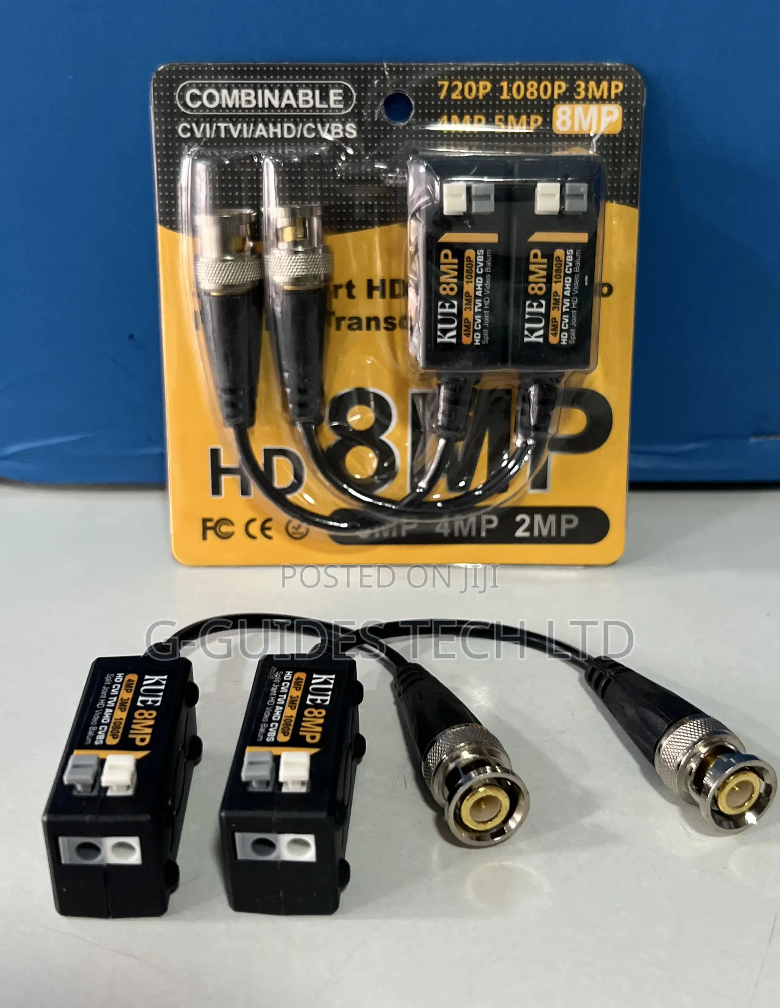 Hd Video Balun 8mp for CCTV Camera