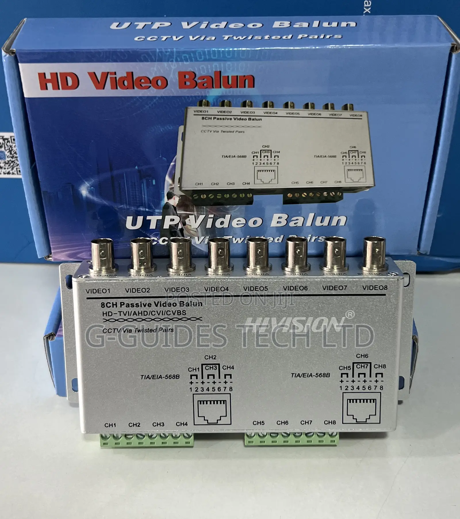 8-Channel Passive Hd Video Balun