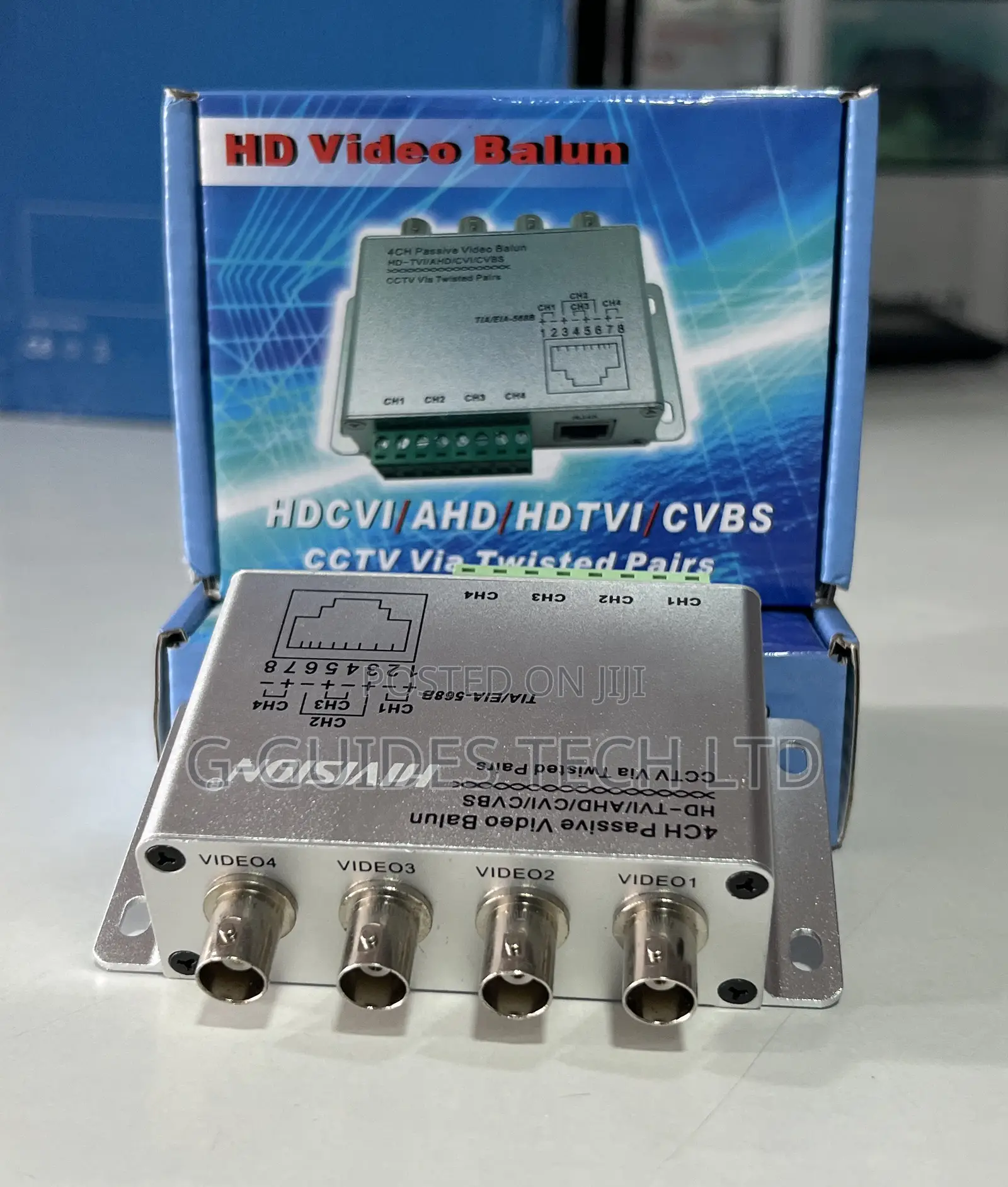 4-Channel Passive Hd Video Balun