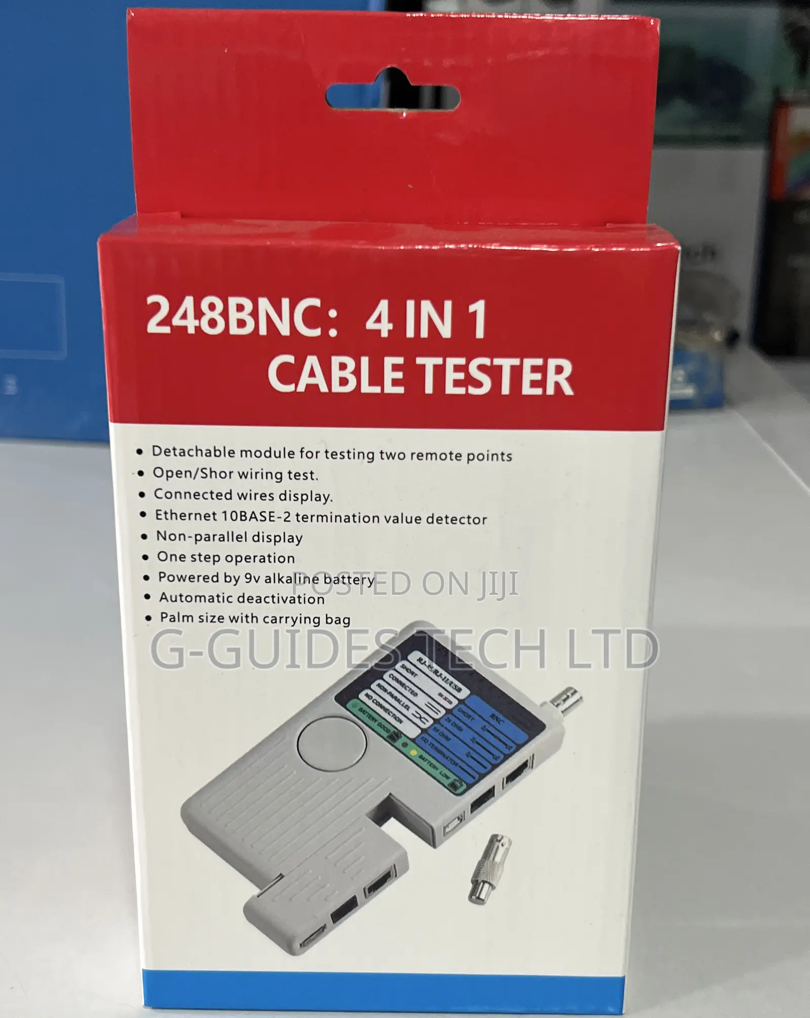4 -in-1 Network Cable Tester, 4 in 1 Remote Cable Tester