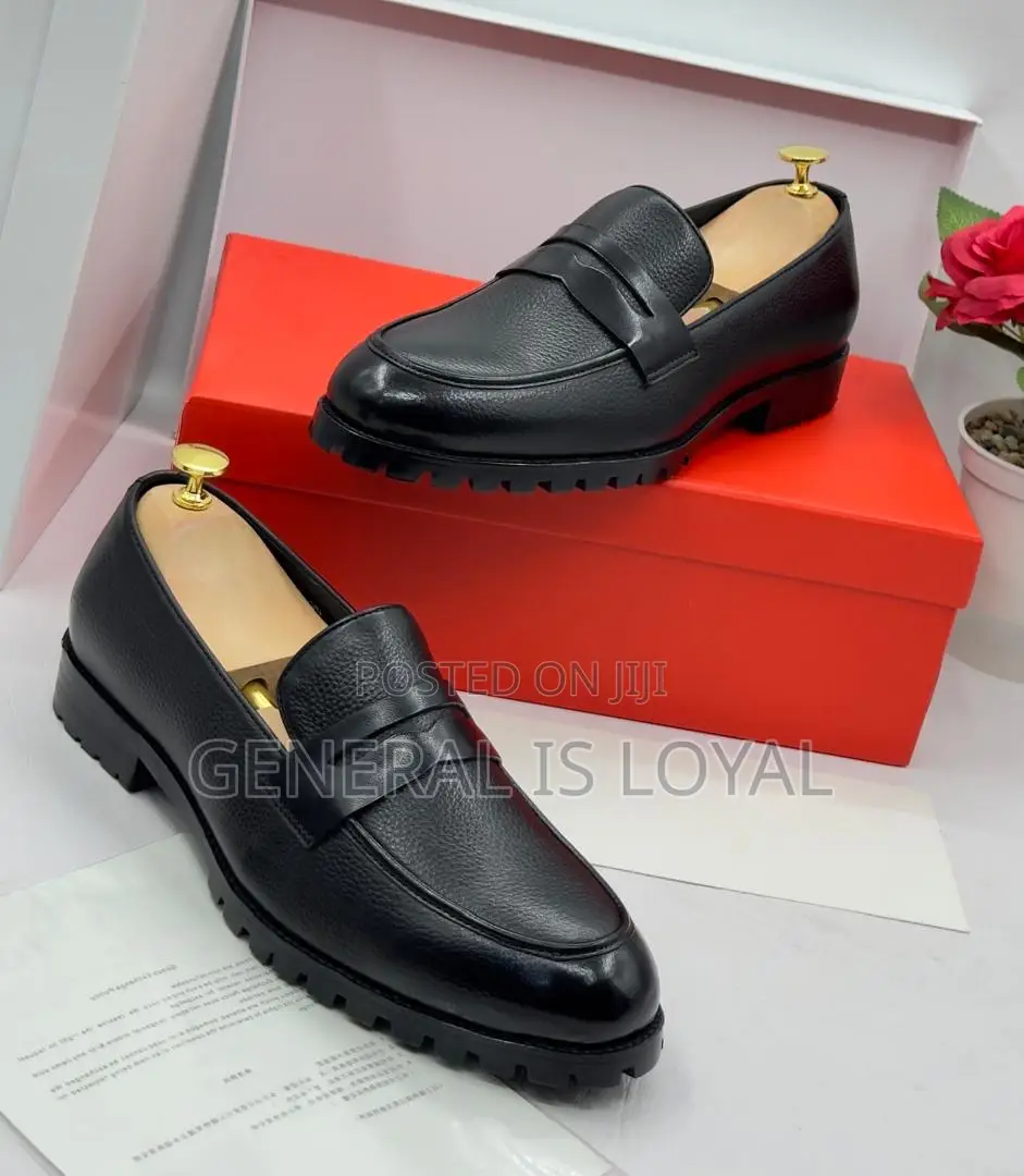 Rossi Black Mens Shoe