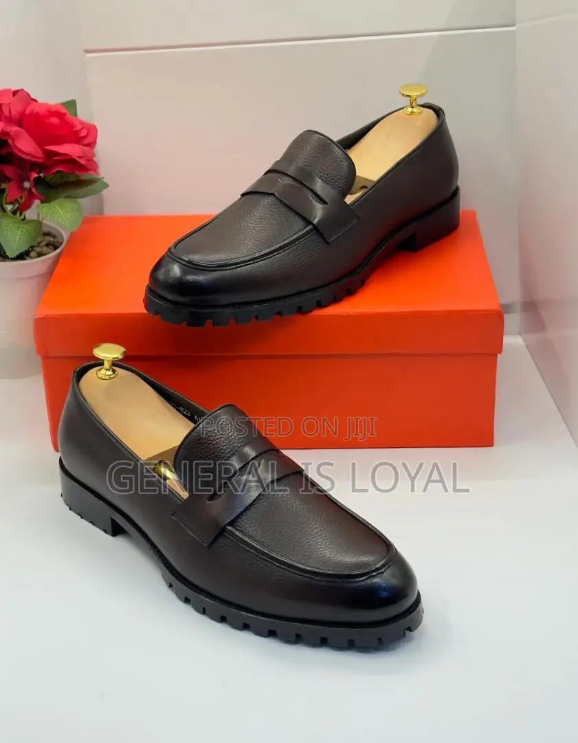 Rossi Dark Coffee Men’S Loafers