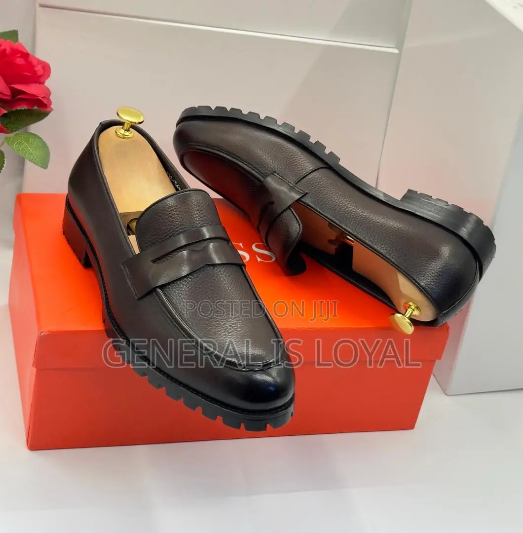 Rossi Dark Coffee Men’S Loafers