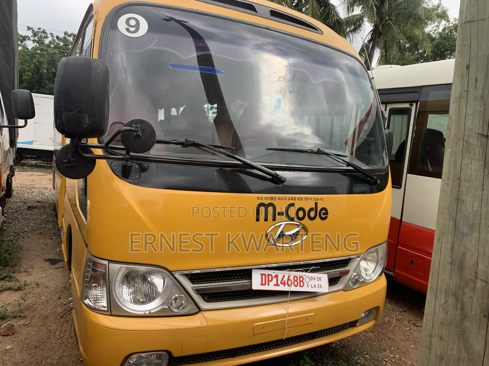 Hyundai County 2007 Yellow
