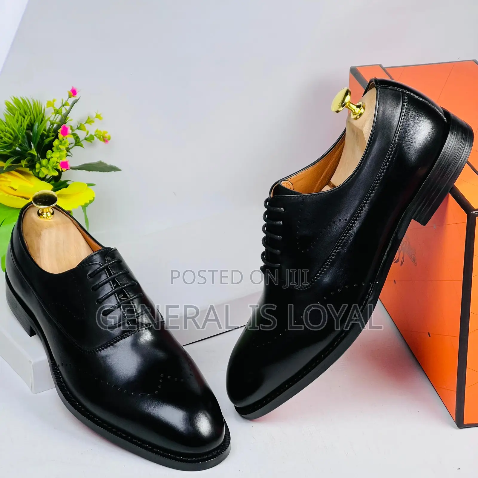 Robby Rosata Black Men’S Corporate Shoe