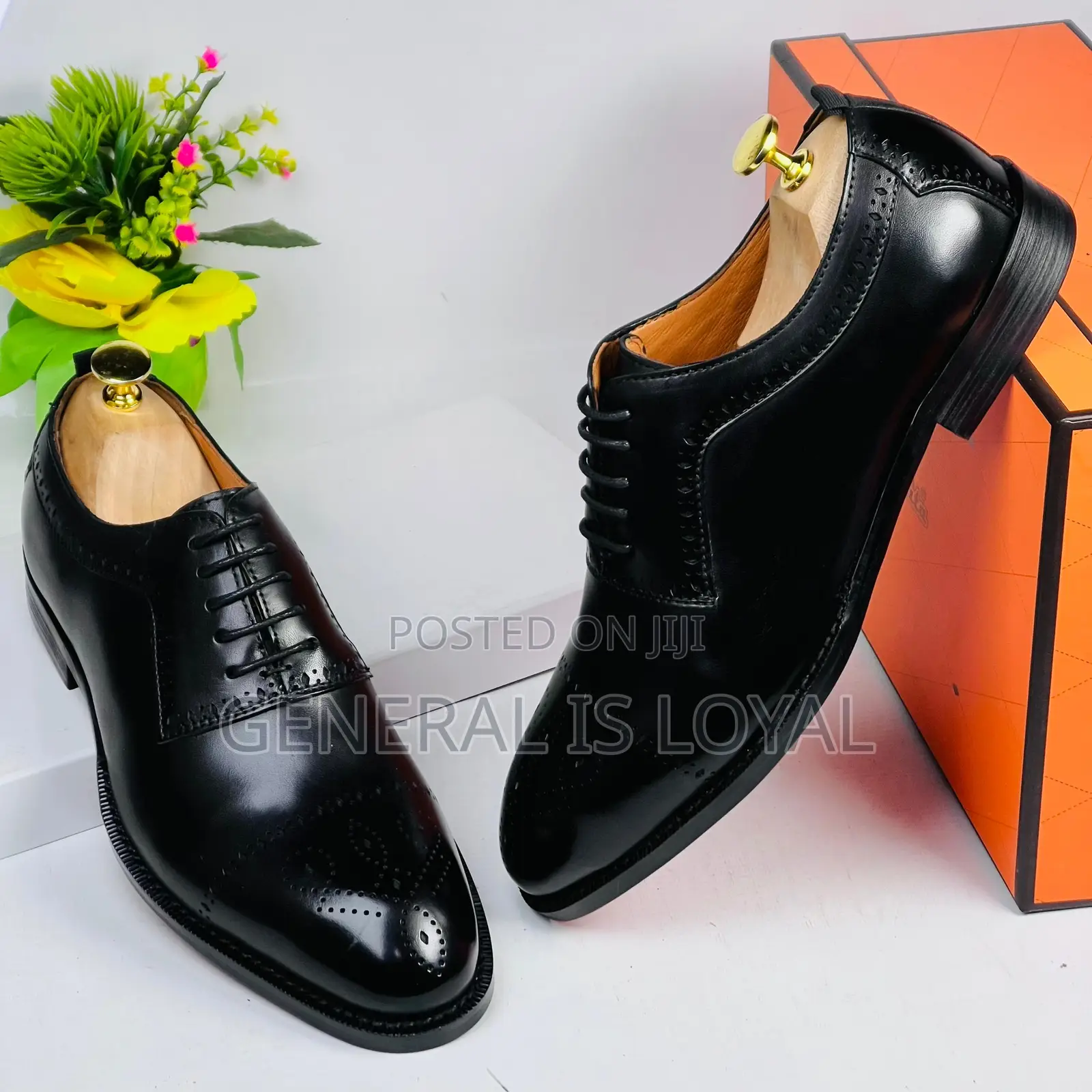 Robby Rosata Black Men’S Corporate Shoe