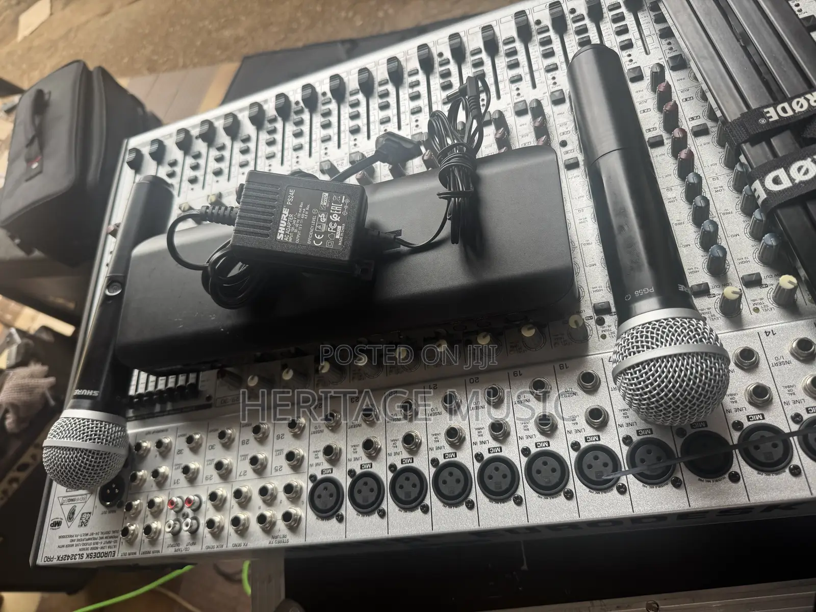 Original Shure BLX With Double Pg58 Handles