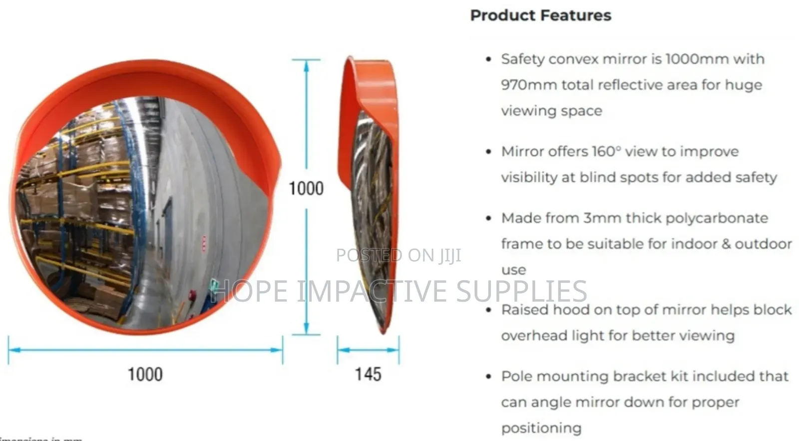 Convex Mirror(100cm).