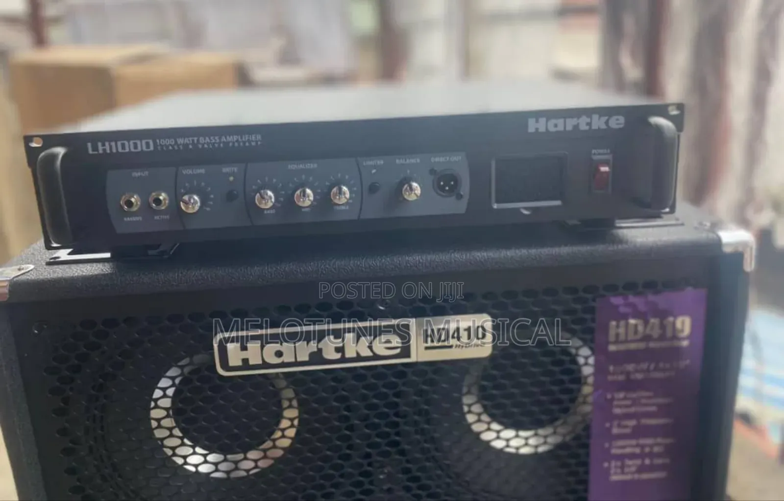 Hartke Hydrive Hd410 4x10" Bass Combo