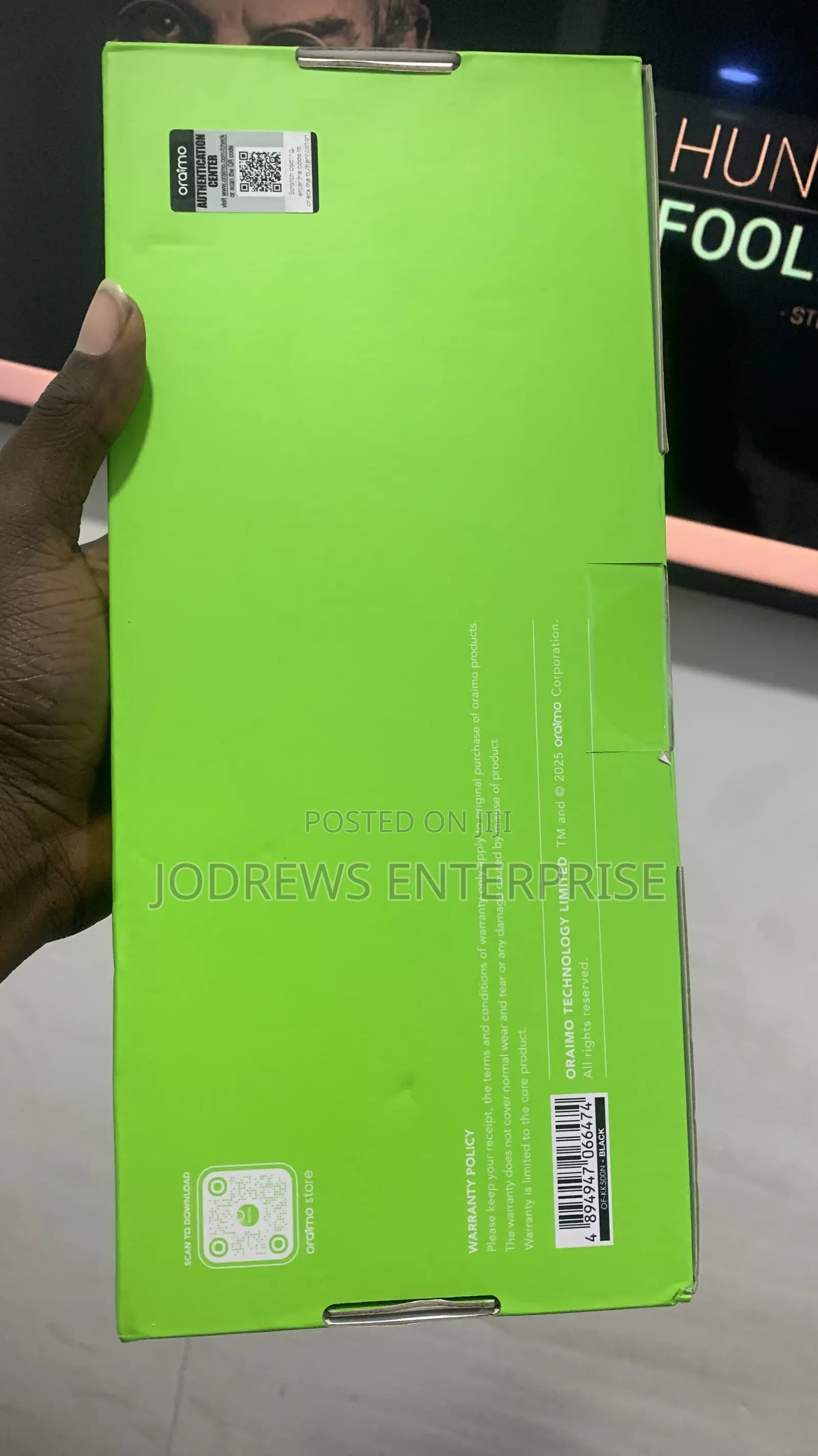 Oraimo Nimbletype Wireless Keyboard Mouse Kit