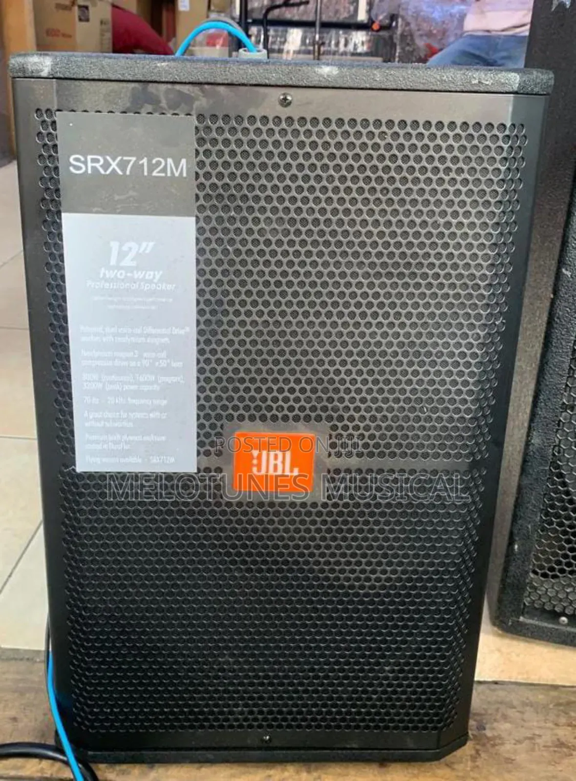 JBL Srx712m 12inches Two-Way Stage Monitor/Utility Speaker