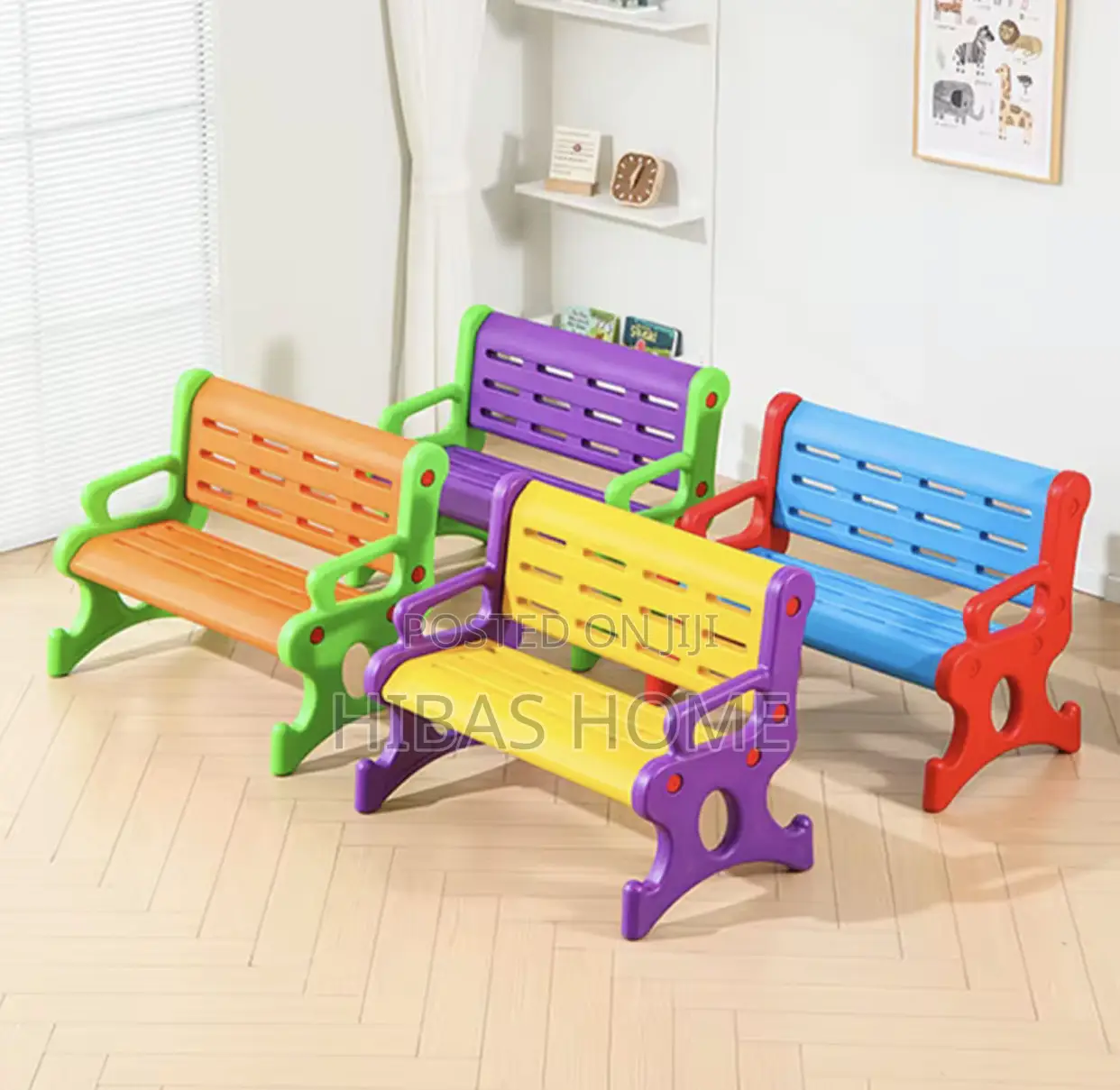 Kids School Benches Playground Chairs